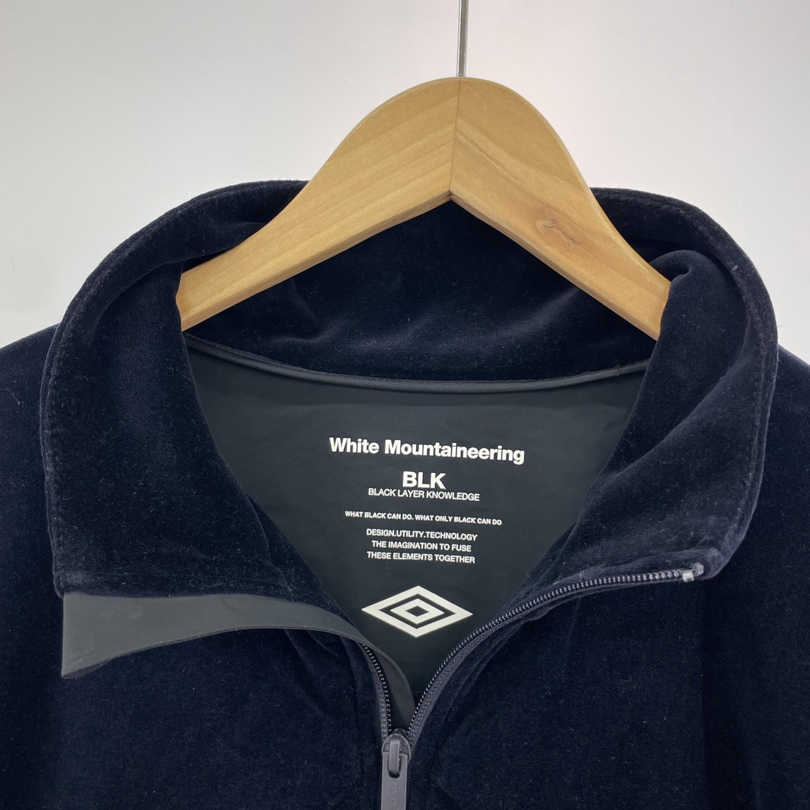 その他ボトムス WHITE MOUNTAINEERING×umbro ベロアトラックジャケット 2XL ネイビー ネイビー