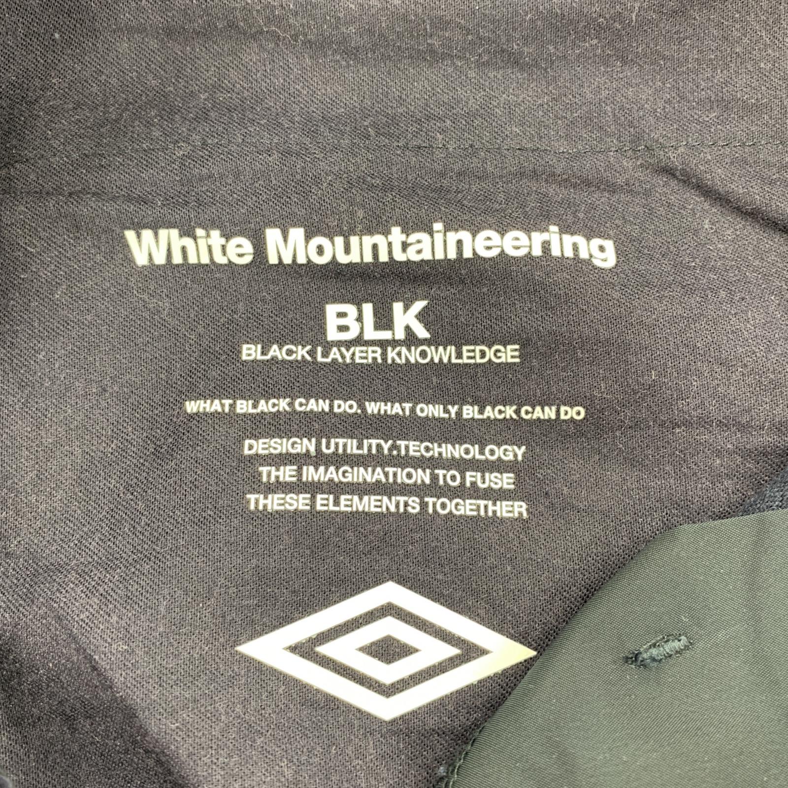 その他ボトムス WHITE MOUNTAINEERING×umbro ベロアトラックパンツ XXL ネイビー ネイビー