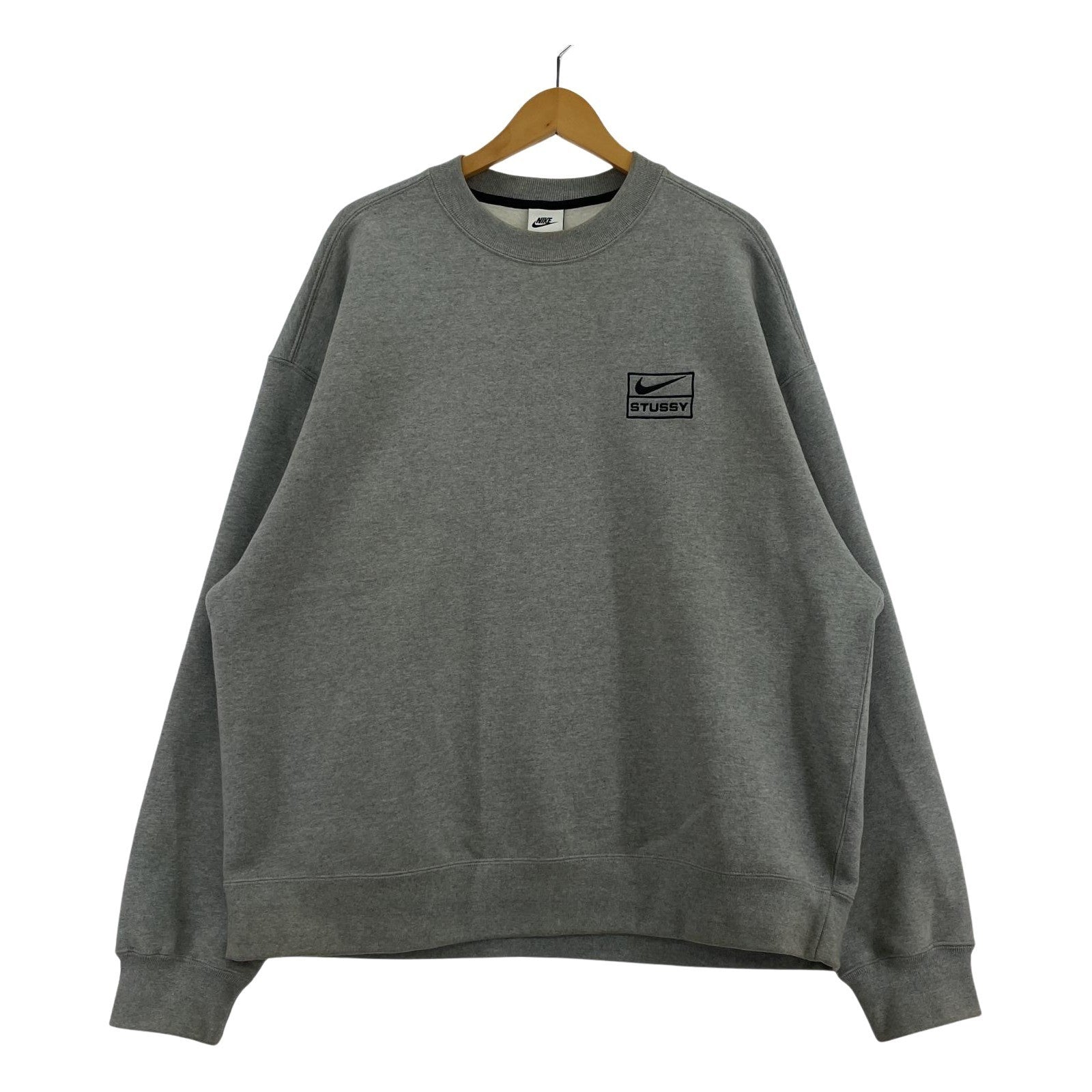 その他トップス NIKE×STUSSY/スウェット/L L グレー