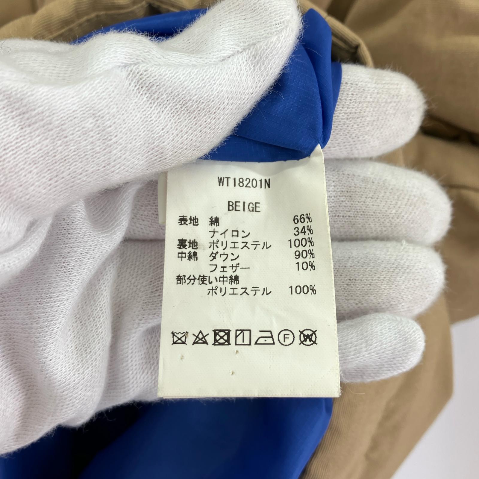 その他アウター WILDTHINGS ダウンジャケット ブラウン M ベージュ