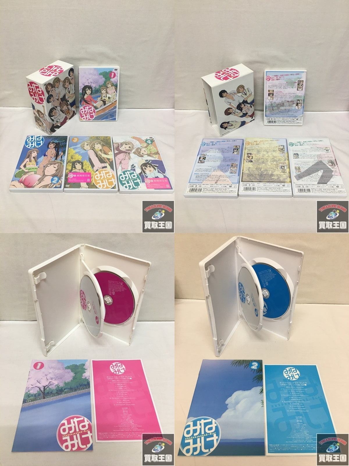 みなみけ DVD& Blu-ray セット フィギュア/グッズ