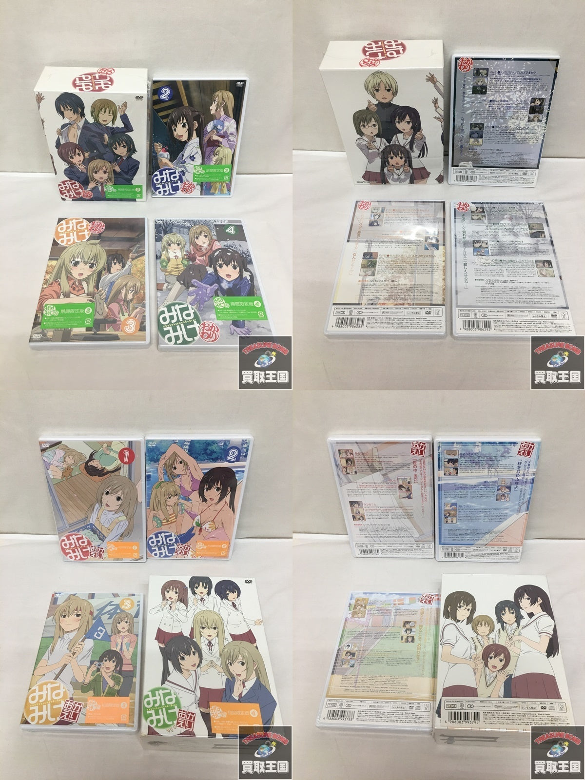 みなみけ DVD& Blu-ray セット フィギュア/グッズ