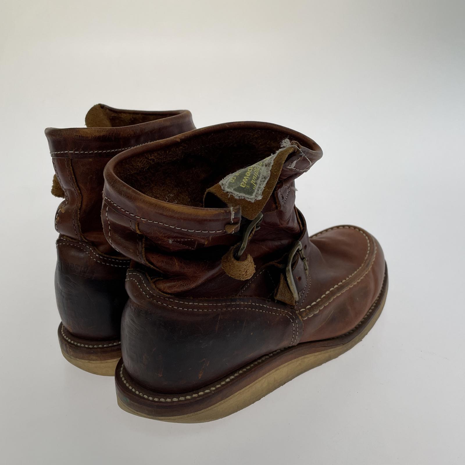 ブーツ Chippewa エンジニアブーツ ブラウン