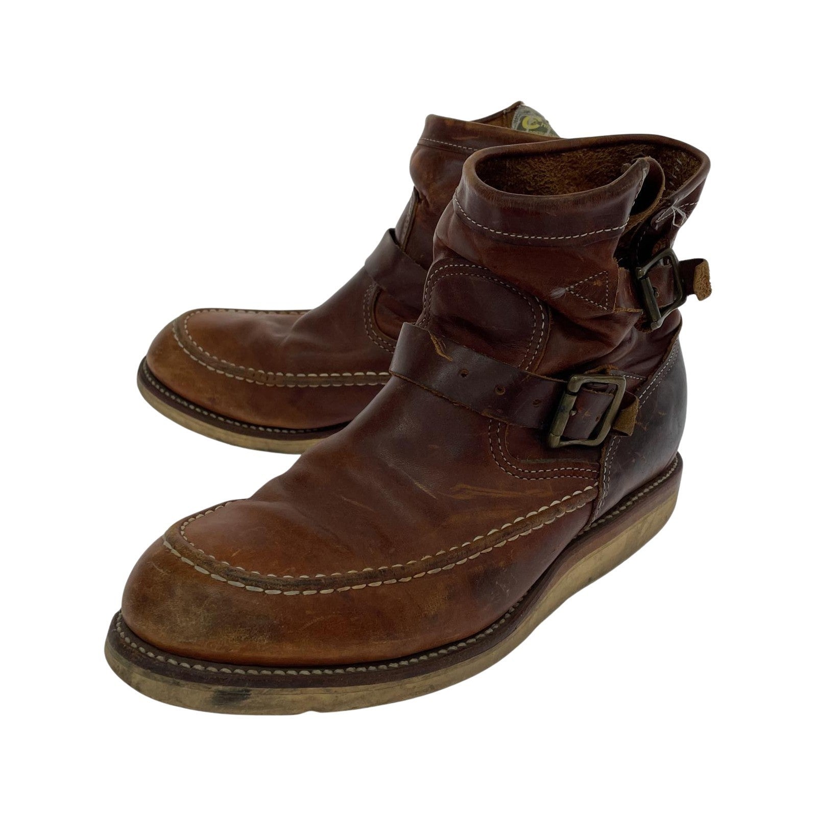ブーツ Chippewa エンジニアブーツ ブラウン