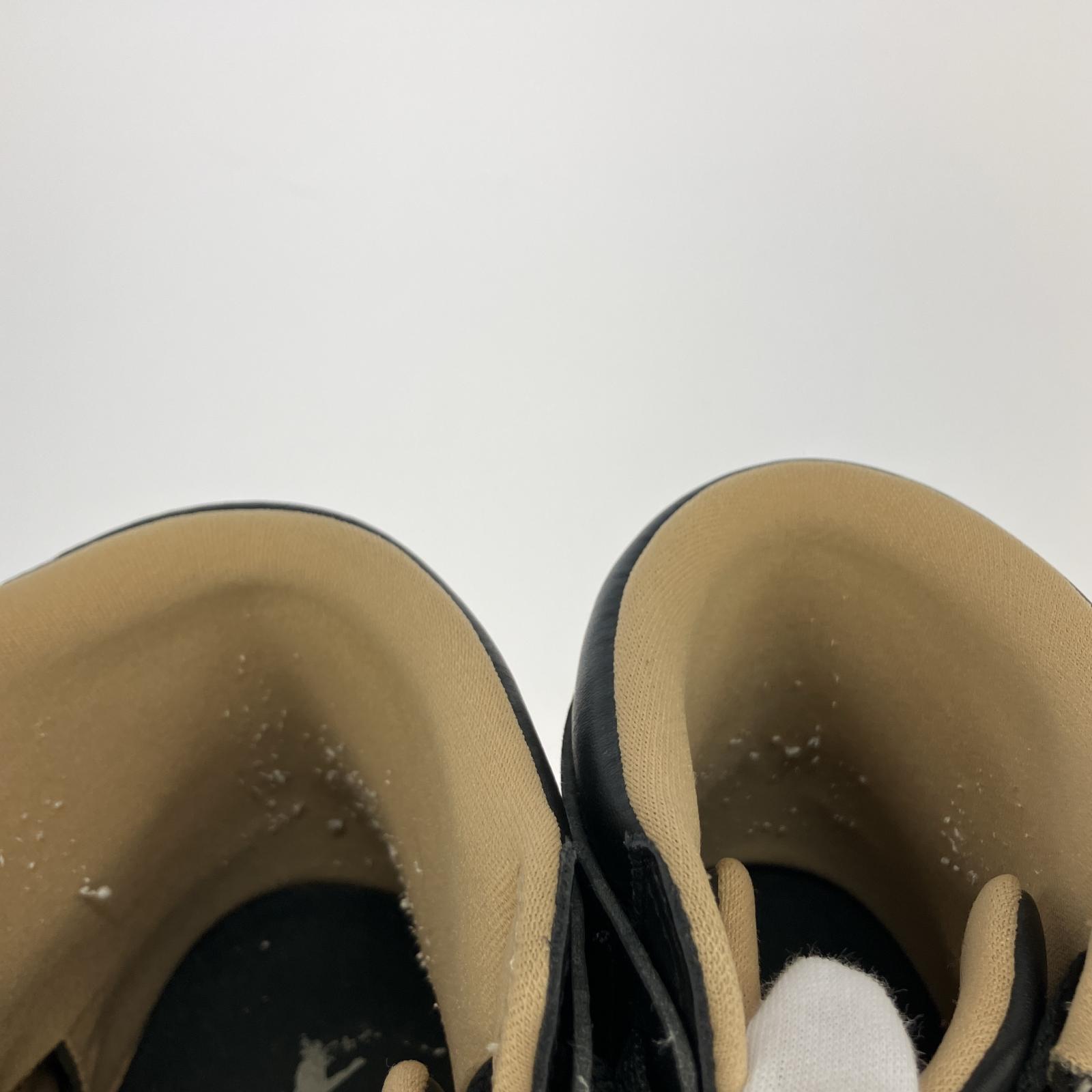 スニーカー NIKE AIR JORDAN 1 Black Vachetta Tan 28.0cm US10