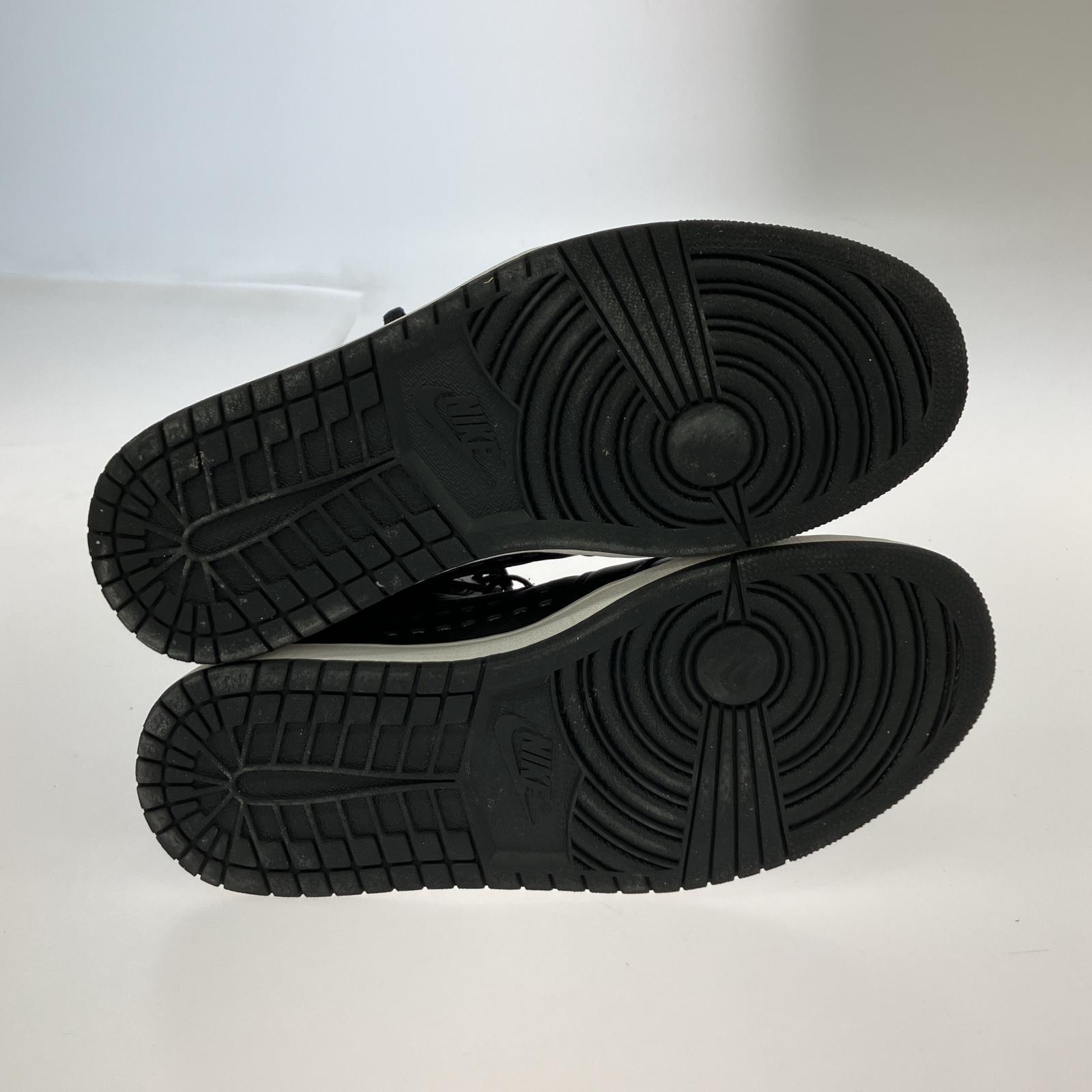 スニーカー NIKE AIR JORDAN 1 Black Vachetta Tan 28.0cm US10
