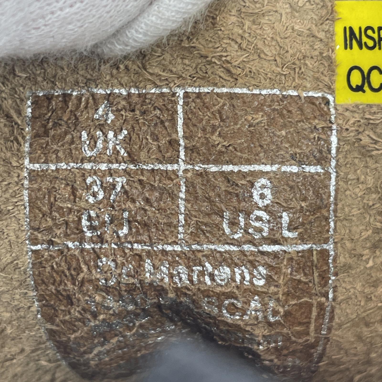 ブーツ Dr.Martens 1460 PASCAL UK4 カーキ