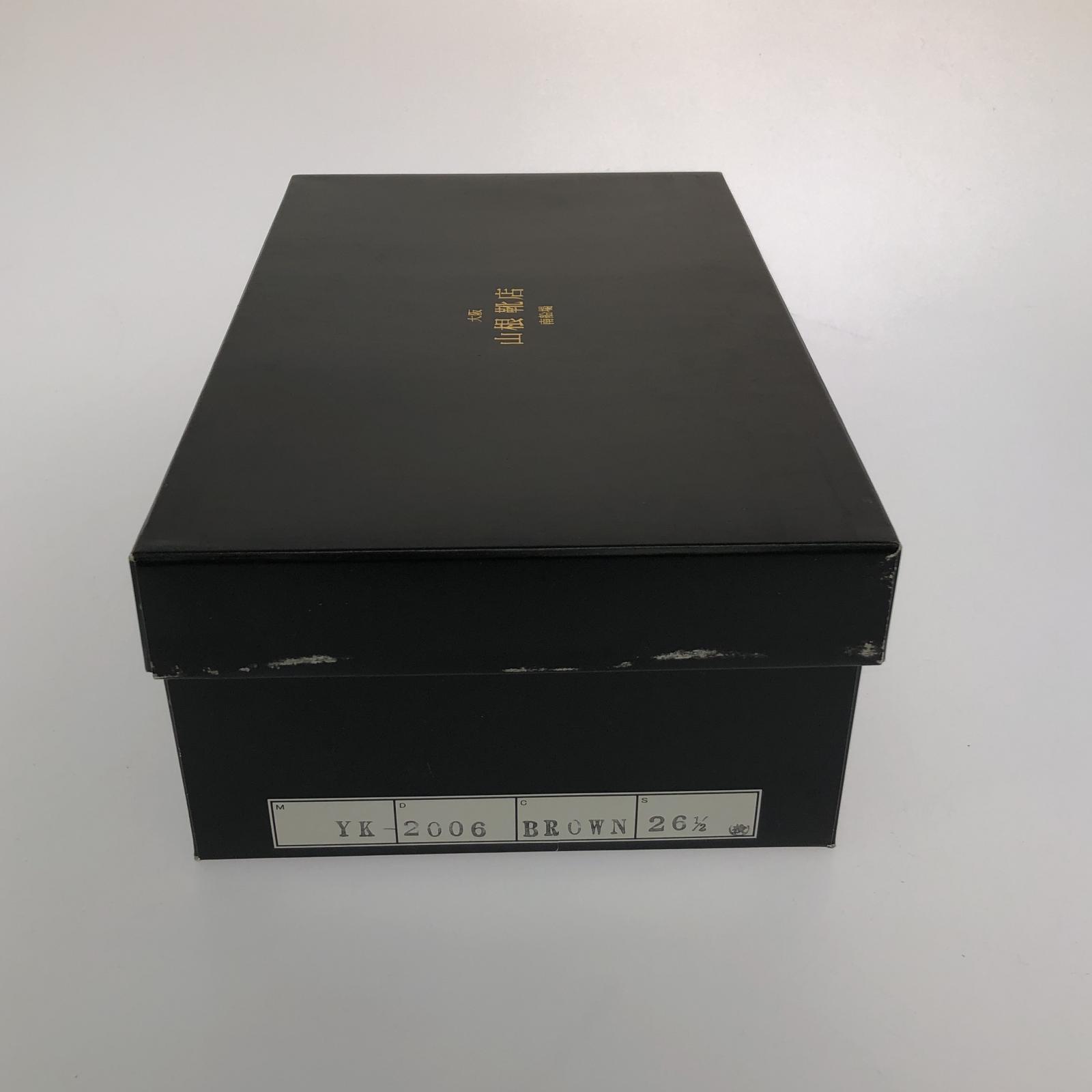 その他靴 EVISU 山根靴店 YK-2006 チロリアンシューズ ブラウン 26.5 26.5cm (US8 1/2 UK8 EU43) ブラウン