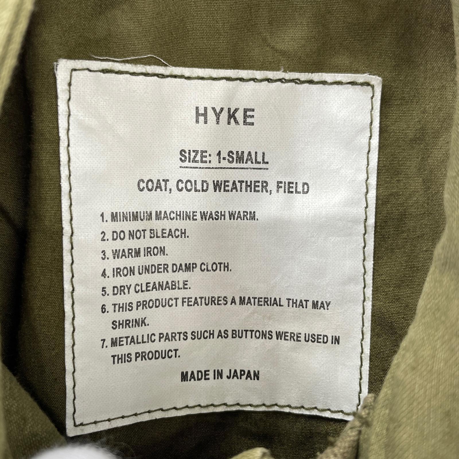 その他アウター HYKE M-65 フィールドジャケット SIZE:1
