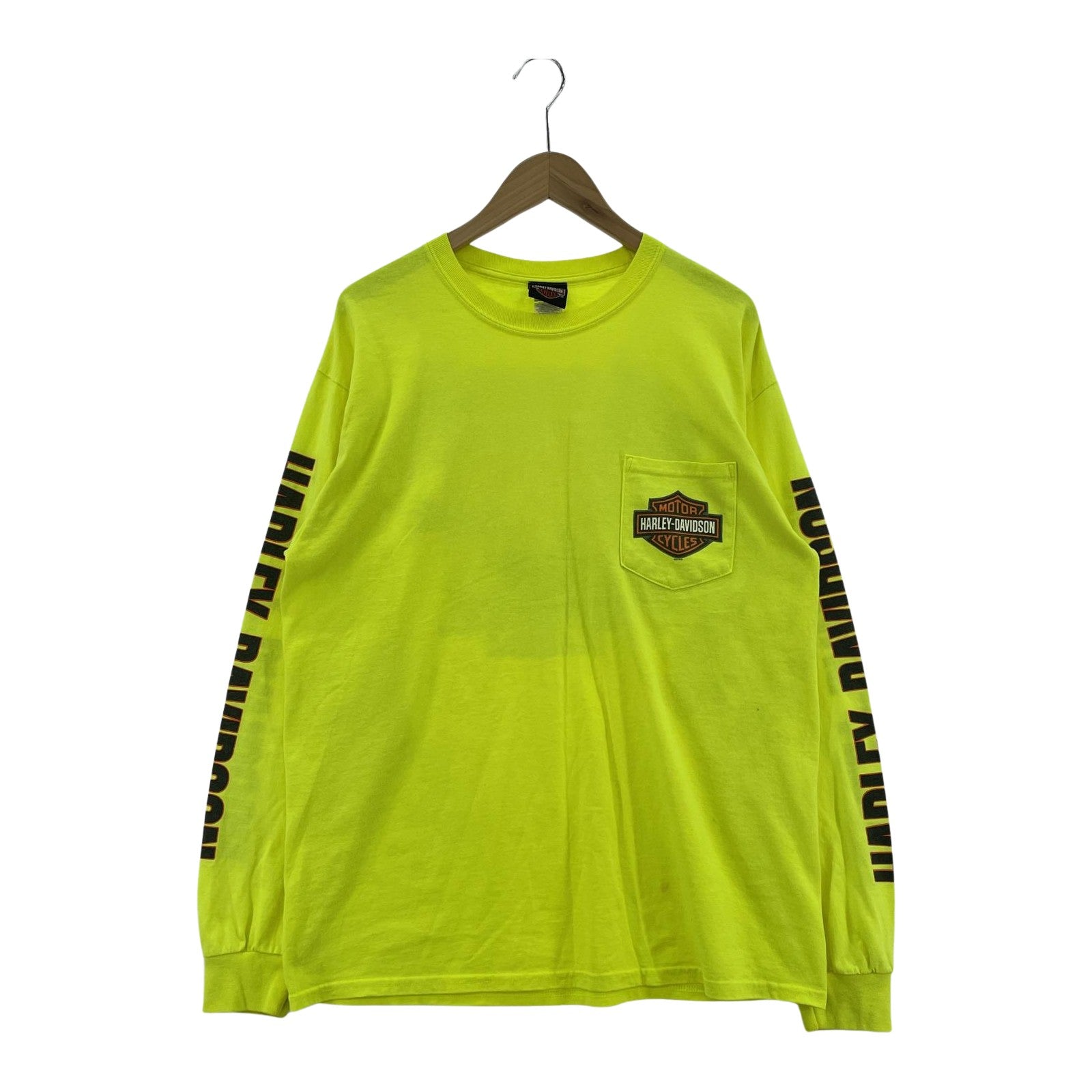 その他トップス Harley-Davidson L/S カットソー /イエロー L イエロー