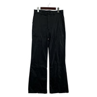 その他ボトムス Yohki フェイクレザーフレアパンツ ブラック (3) ブラック