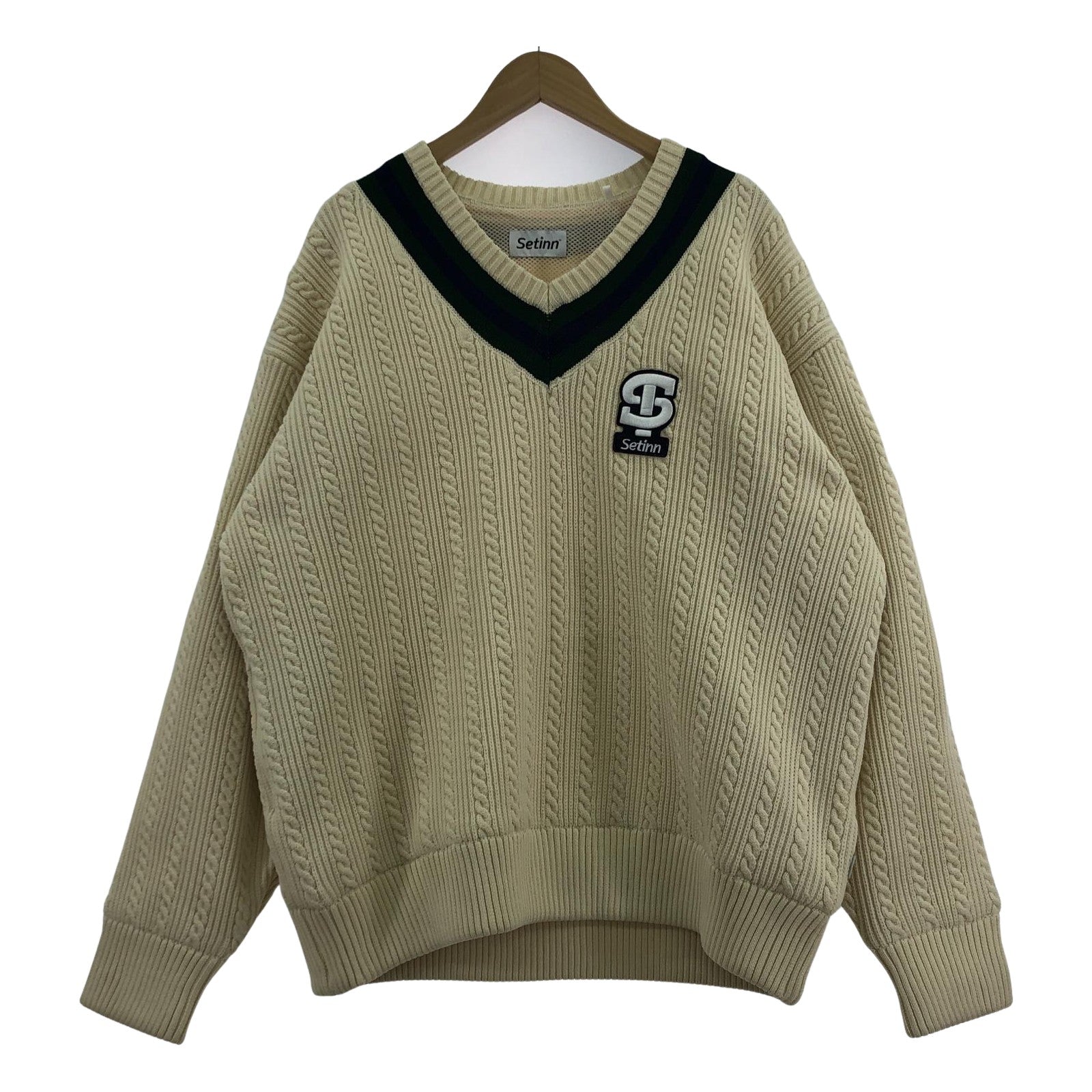 その他トップス SETINN CEREMONY KNIT ニットセーター ホワイト