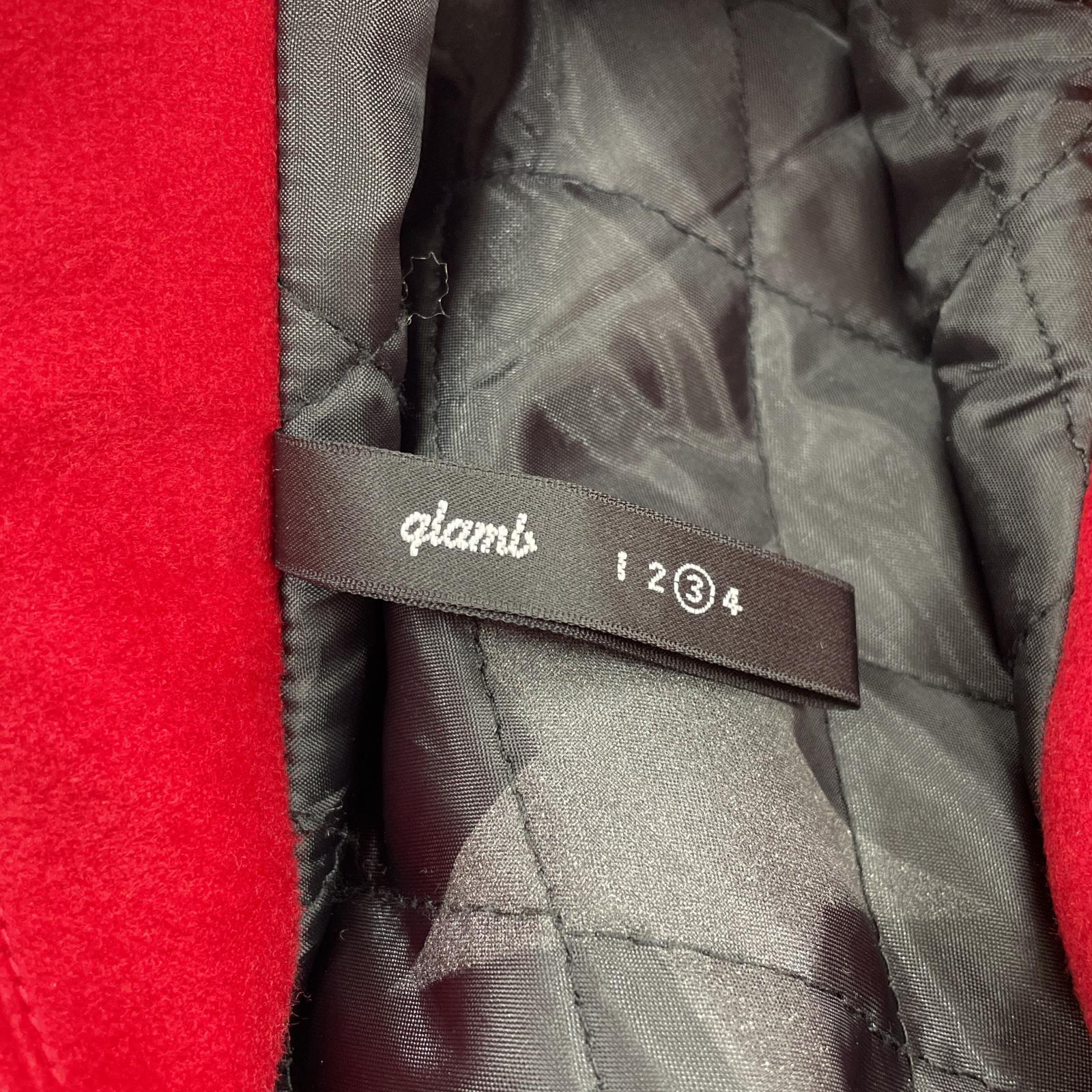 その他アウター glamb マットジャケット (3) 3 レッド