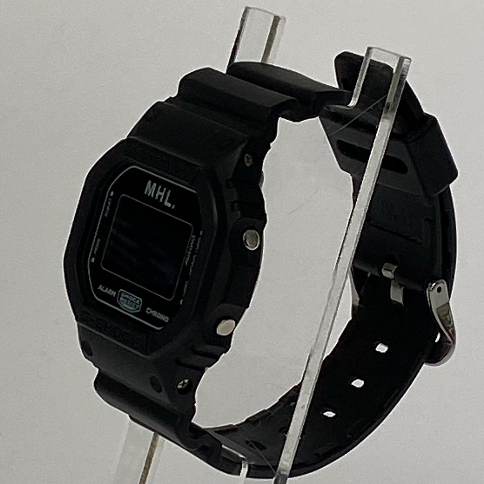腕時計 G-SHOCK×MHL. 腕時計 クオーツ DW-5600VT ブラック