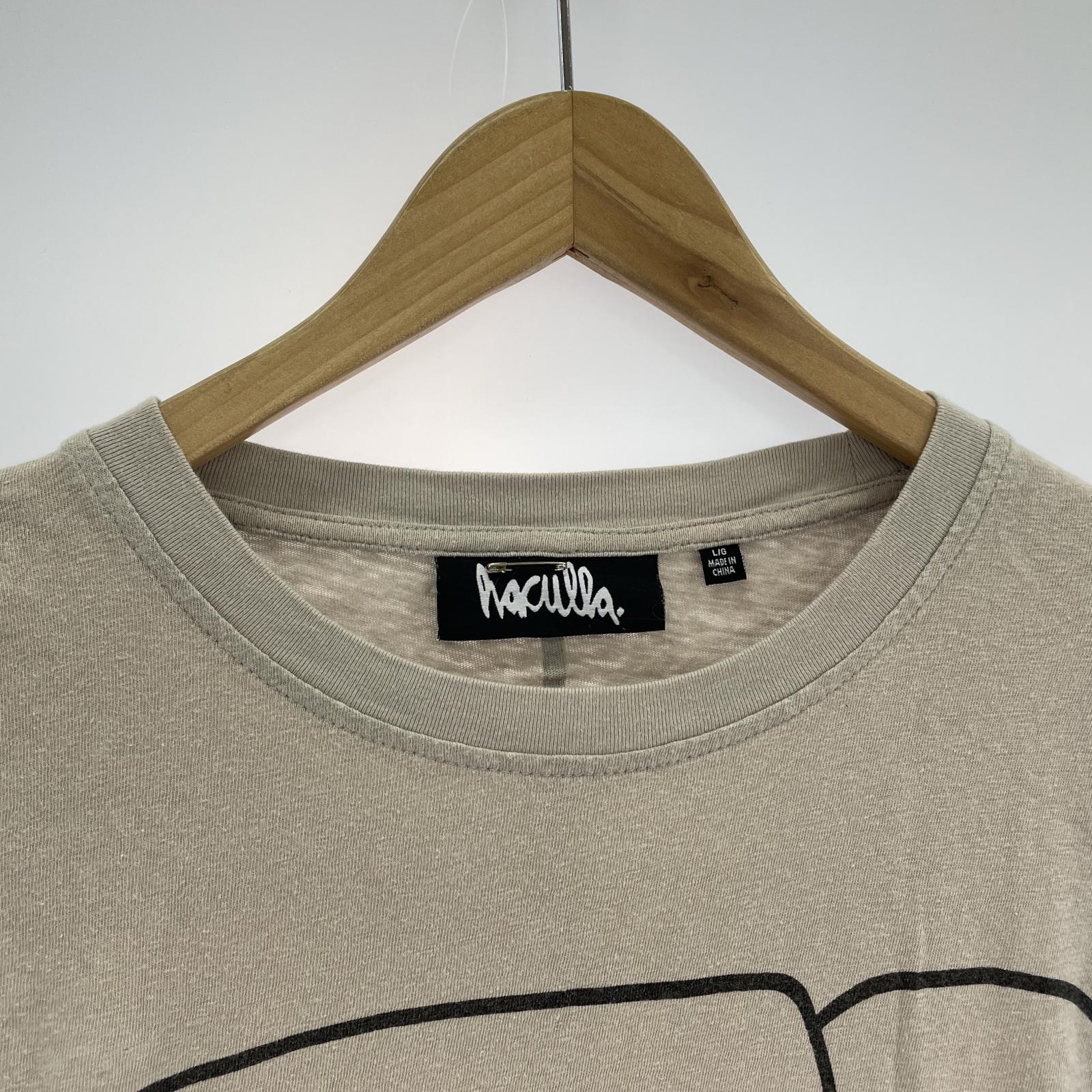 その他トップス HACULLA ODDS AND ENDS S/S Tee L ベージュ