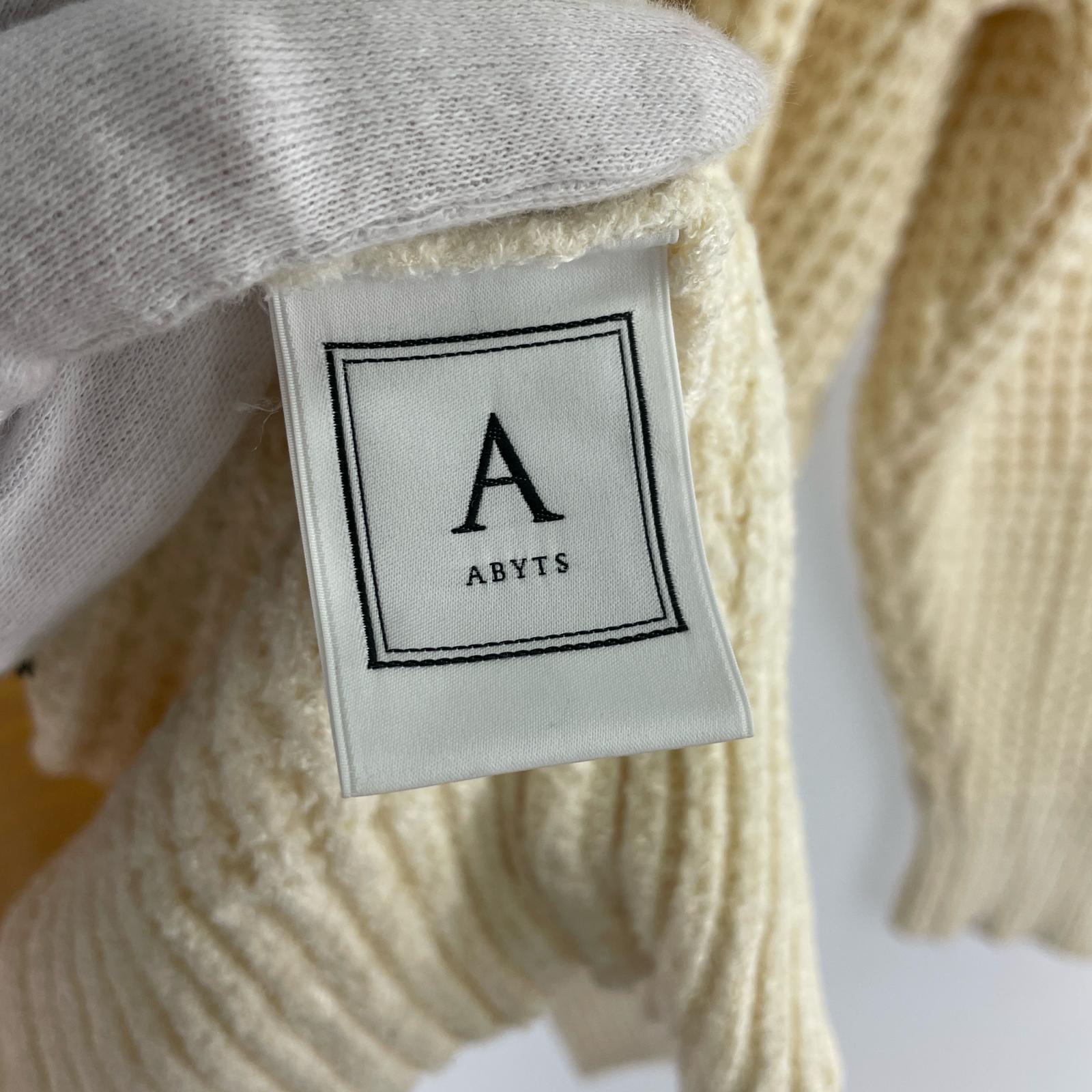 その他トップス ABYTS ワッフルニット 2 アイボリー