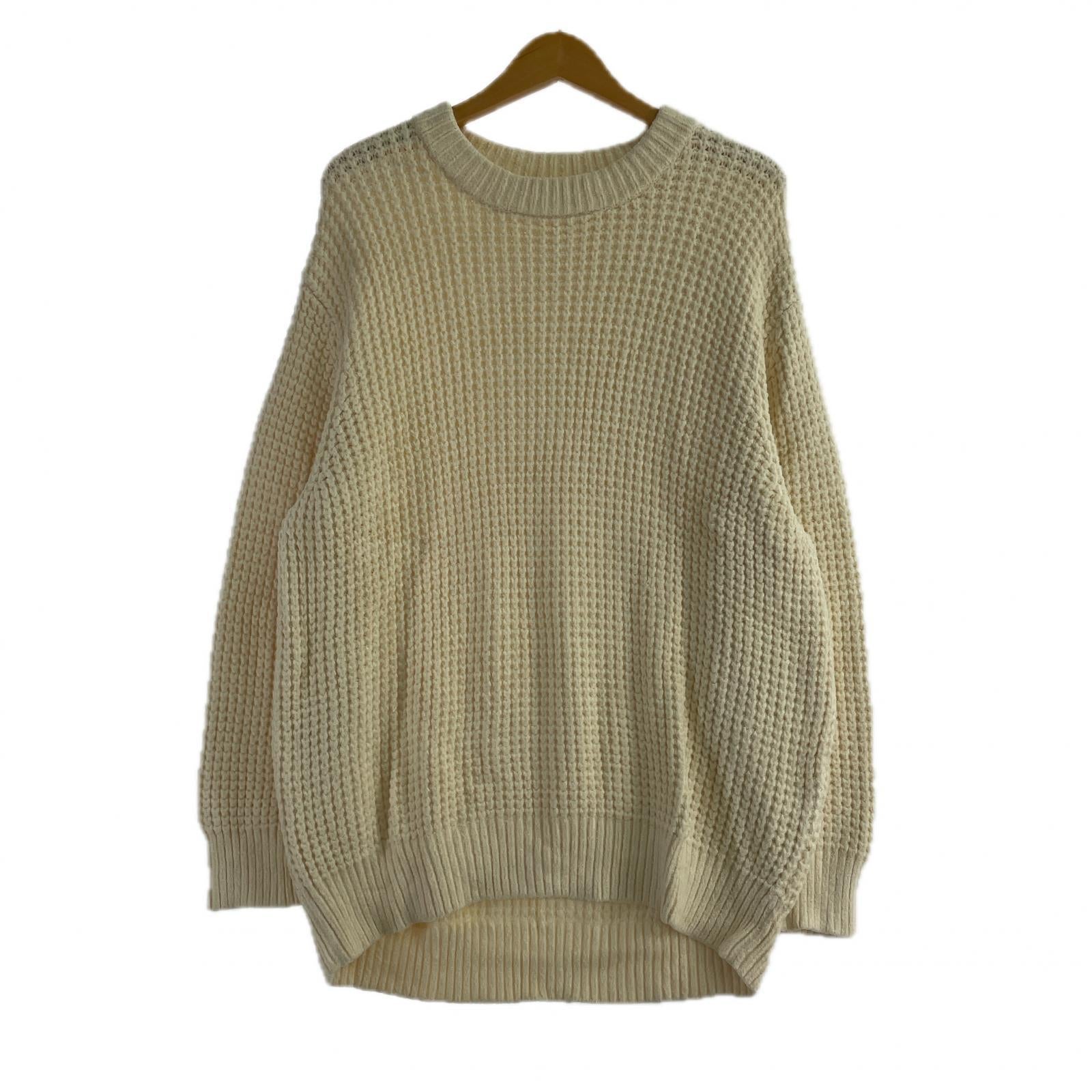 その他トップス ABYTS ワッフルニット 2 アイボリー