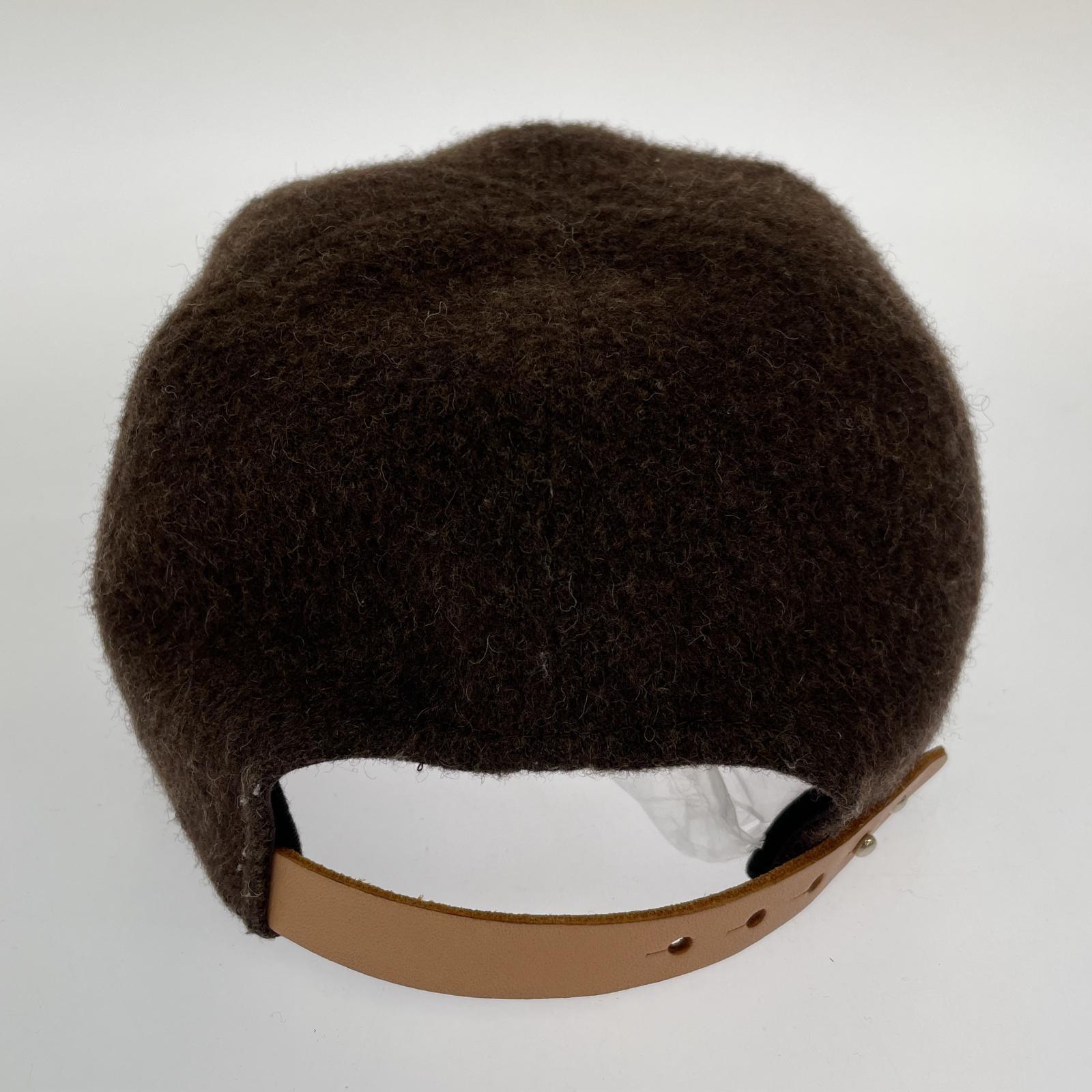 その他帽子 Nine Tailor Shaggy Soild Cap BRN ブラウン