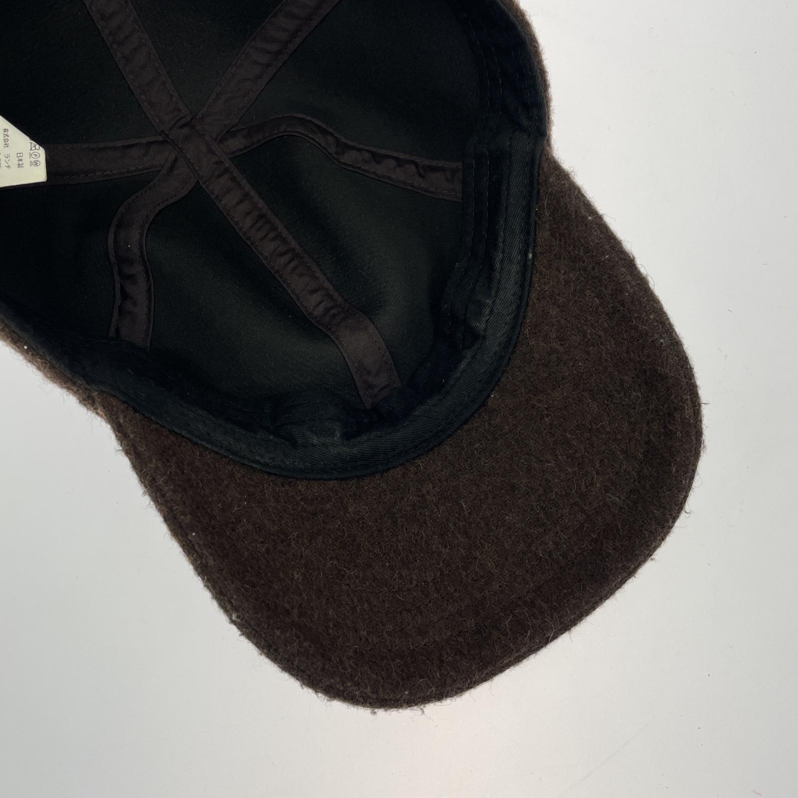 その他帽子 Nine Tailor Shaggy Soild Cap BRN ブラウン