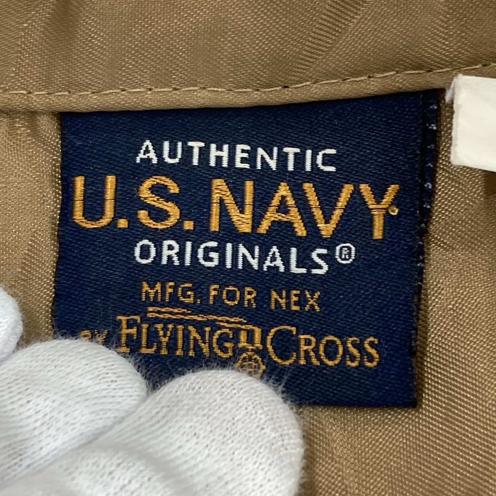 長袖シャツ Flying Cross 70s S/Sオープンカラーシャ M ベージュ