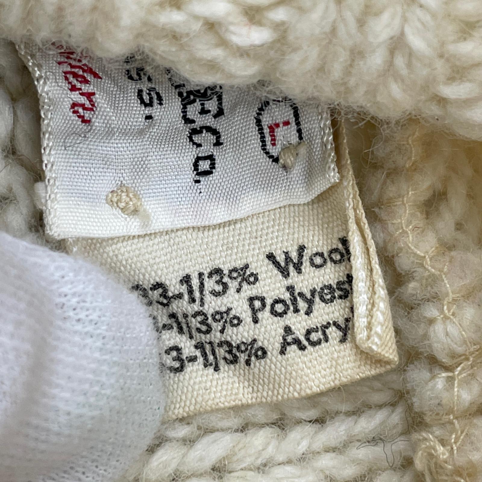 その他トップス THE King SIZE 70s L/Sタートルネックニット L WHT L ホワイト