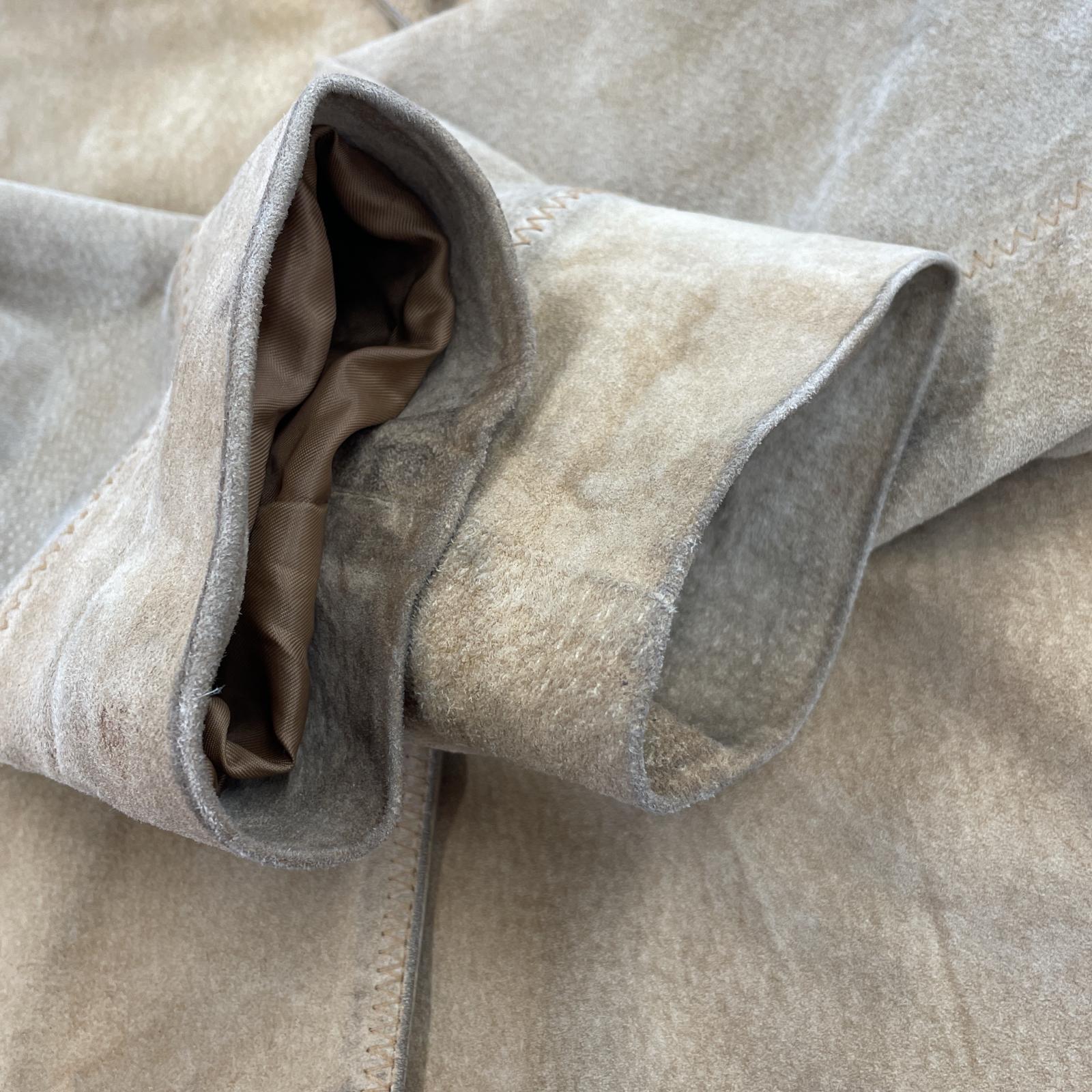 その他アウター OLD LAUREN RALPH LAUREN スエードジャケット S S ベージュ