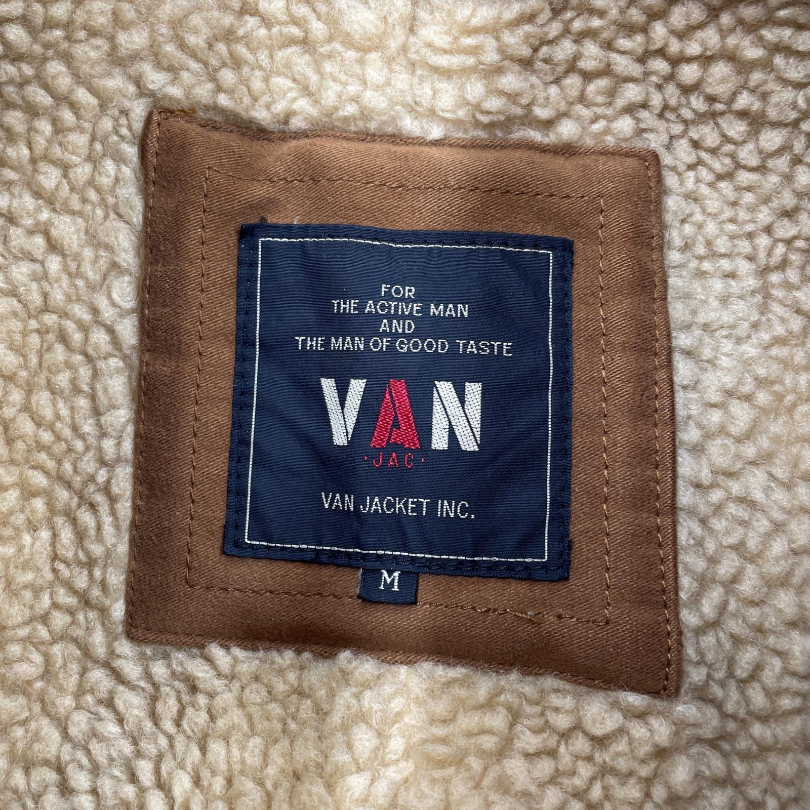 その他アウター VAN JAC 裏ボア ランチコート M BRN M ブラウン