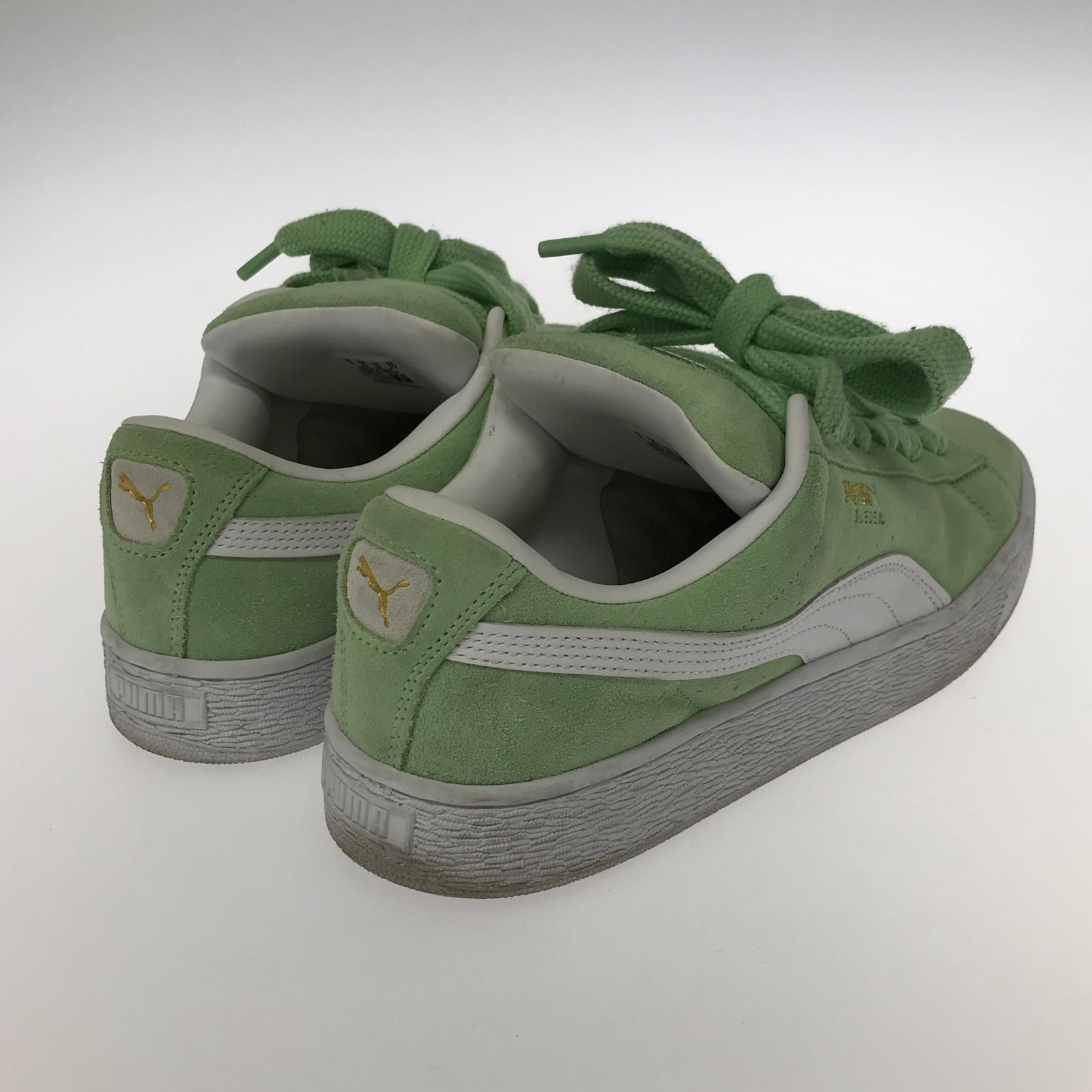 スニーカー PUMA Suede XL Pure Green Puma White (27.0) 27cm (US9 UK8 1/2 EU44) グリーン