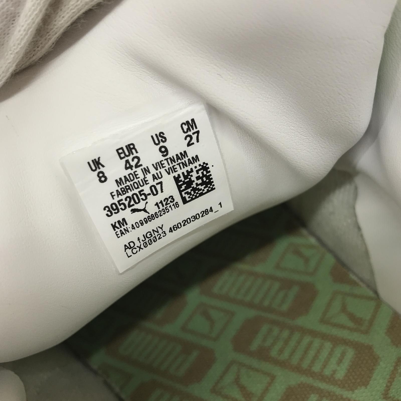 スニーカー PUMA Suede XL Pure Green Puma White (27.0) 27cm (US9 UK8 1/2 EU44) グリーン