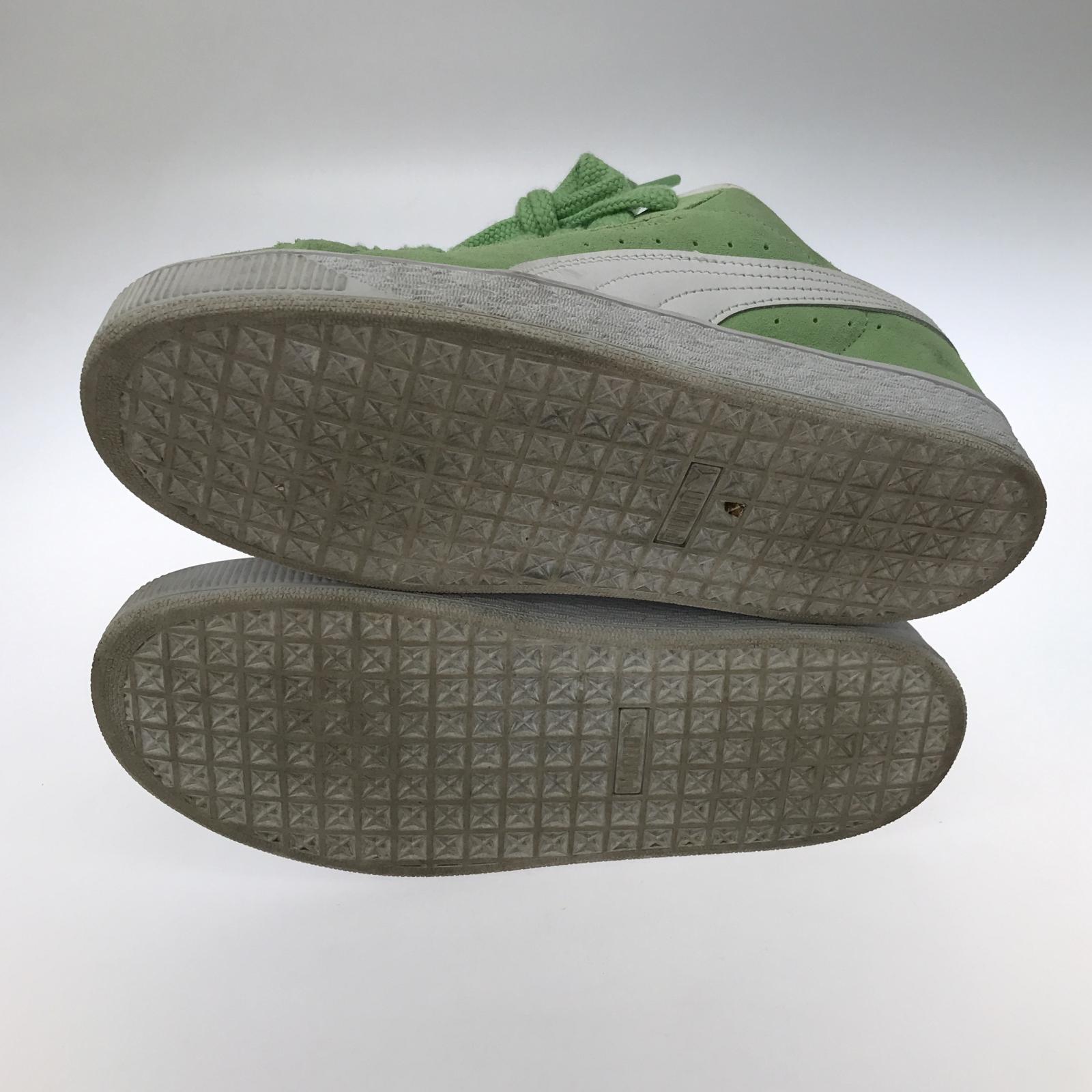 スニーカー PUMA Suede XL Pure Green Puma White (27.0) 27cm (US9 UK8 1/2 EU44) グリーン