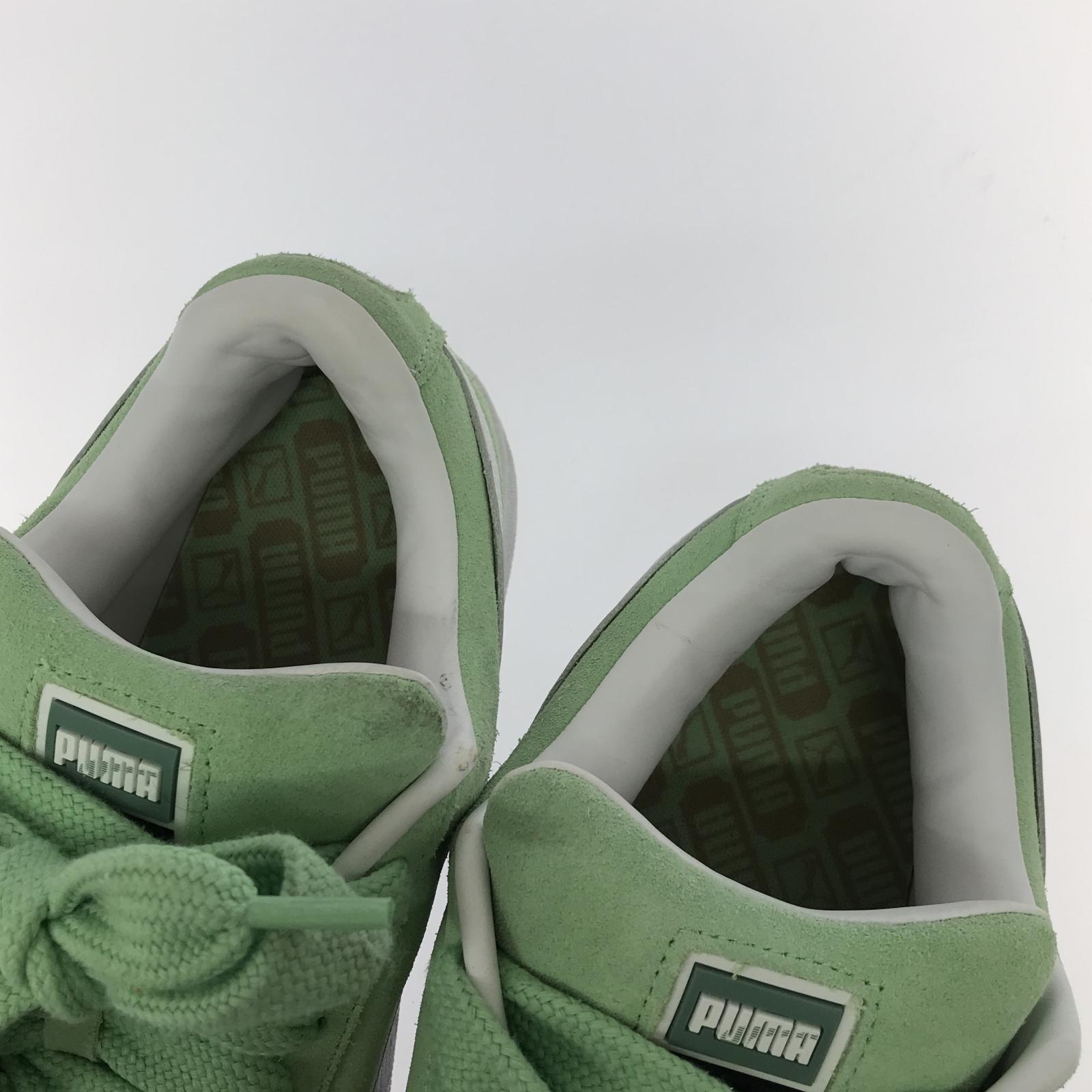 スニーカー PUMA Suede XL Pure Green Puma White (27.0) 27cm (US9 UK8 1/2 EU44) グリーン