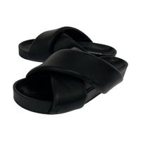 その他靴 JIL SANDER パテッドサンダル ブラック