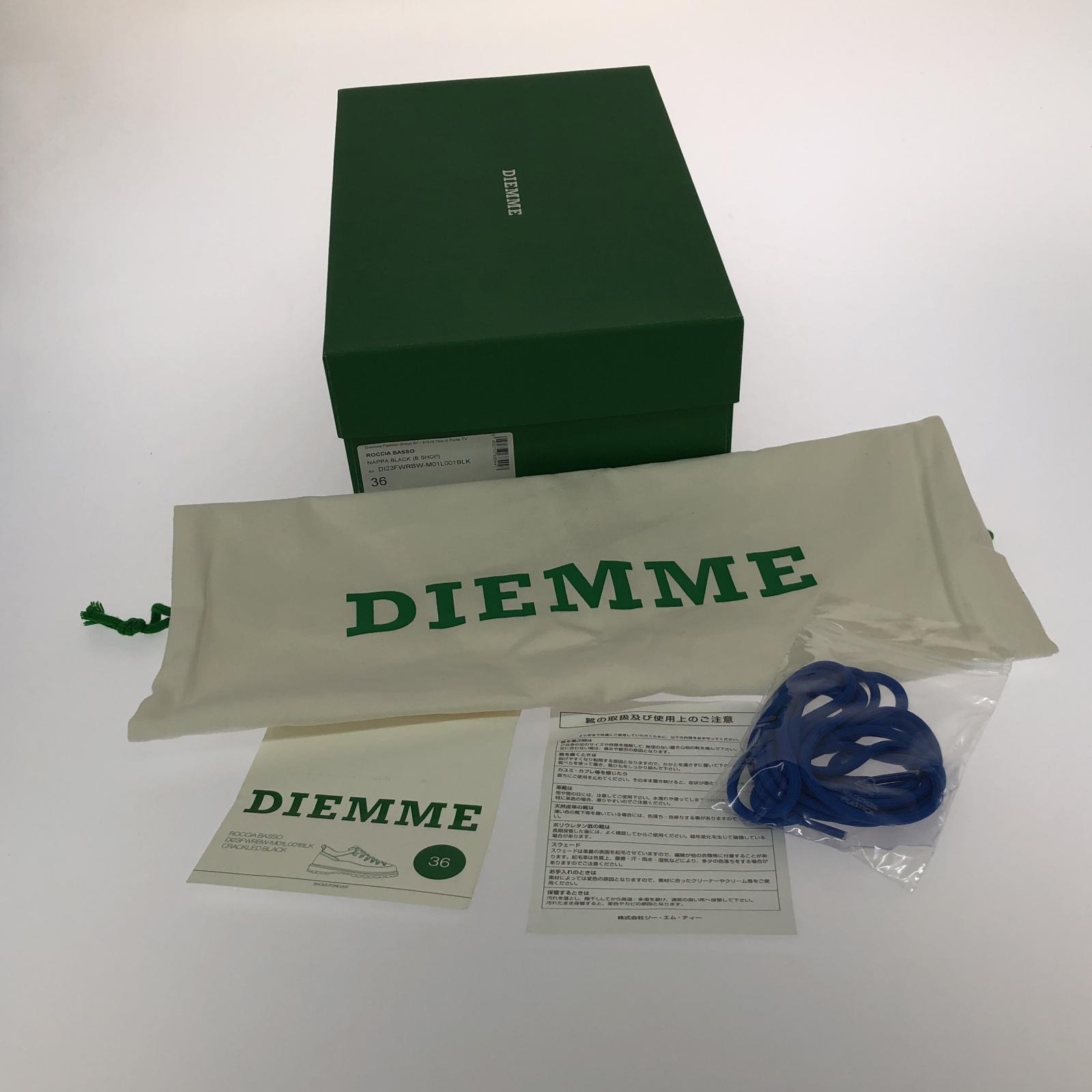 ブーツ DIEMME roccia basso 黒 36 36 ブラック