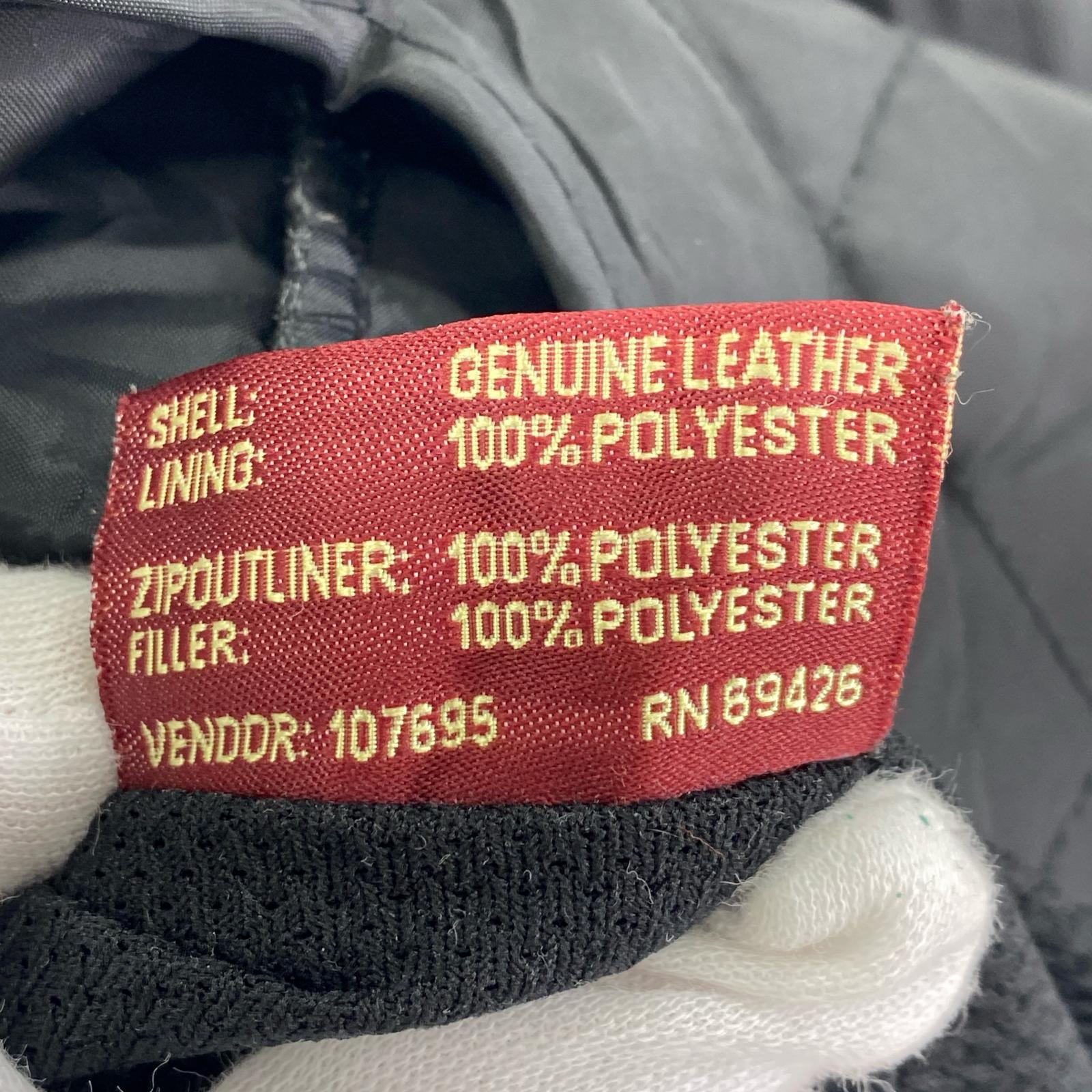 その他アウター WILSONS LEATHER リフレクターデザインジャケット 黒(XL) ブラック