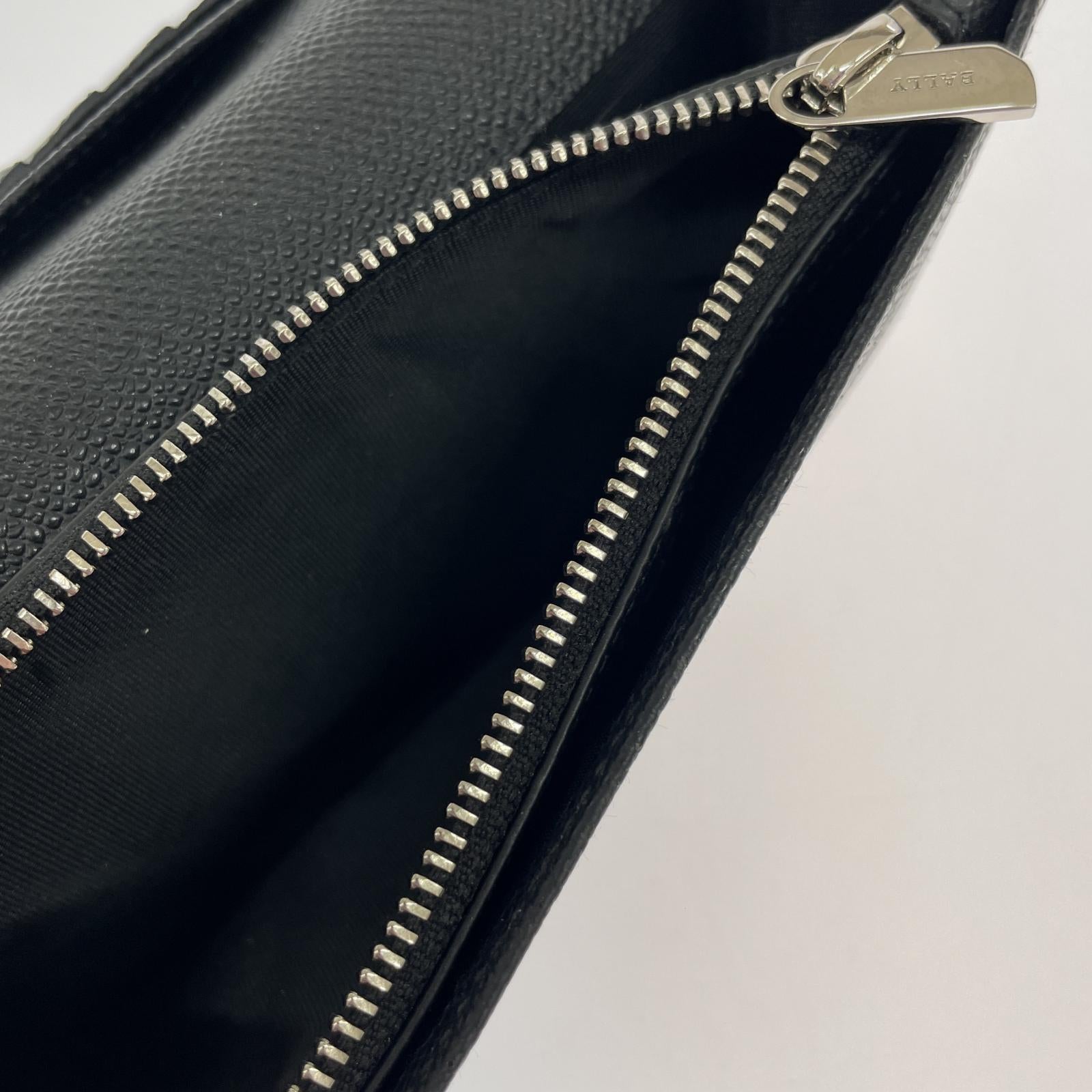 コインケース BALLY 二つ折り 長財布 黒 ブラック