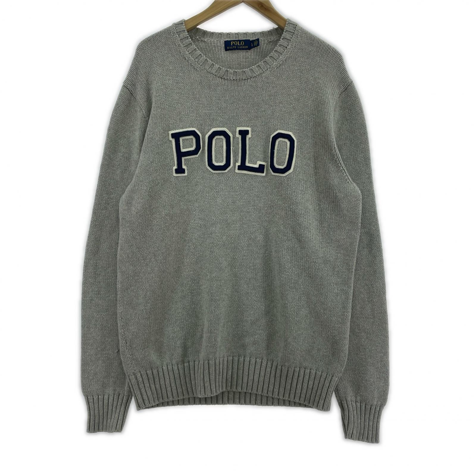 その他トップス POLO RALPH LAUREN POLOロゴニット グレー (L) グレー