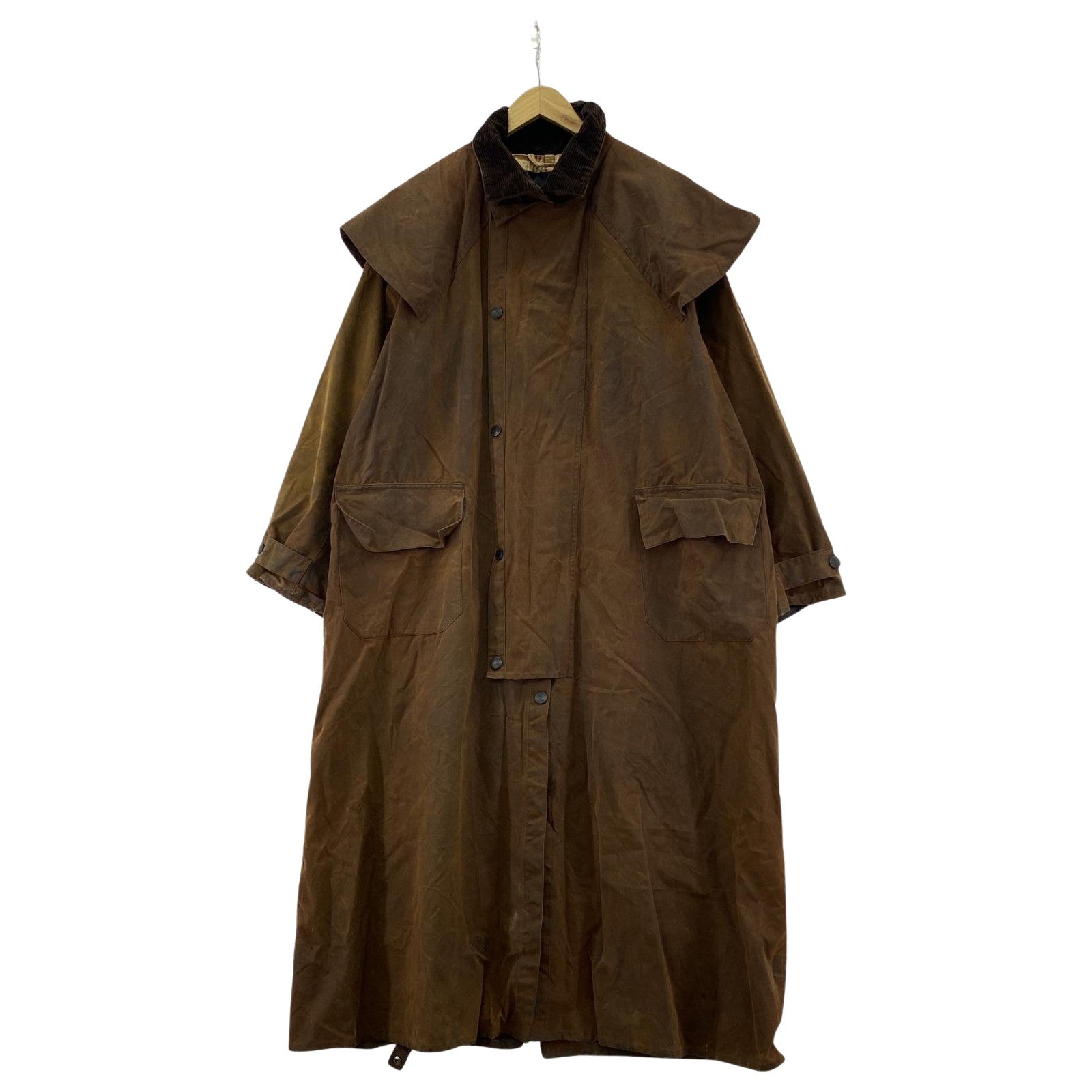 その他アウター Barbour/STOCKMAN LONG WAX COAT/L/A155 L ブラウン