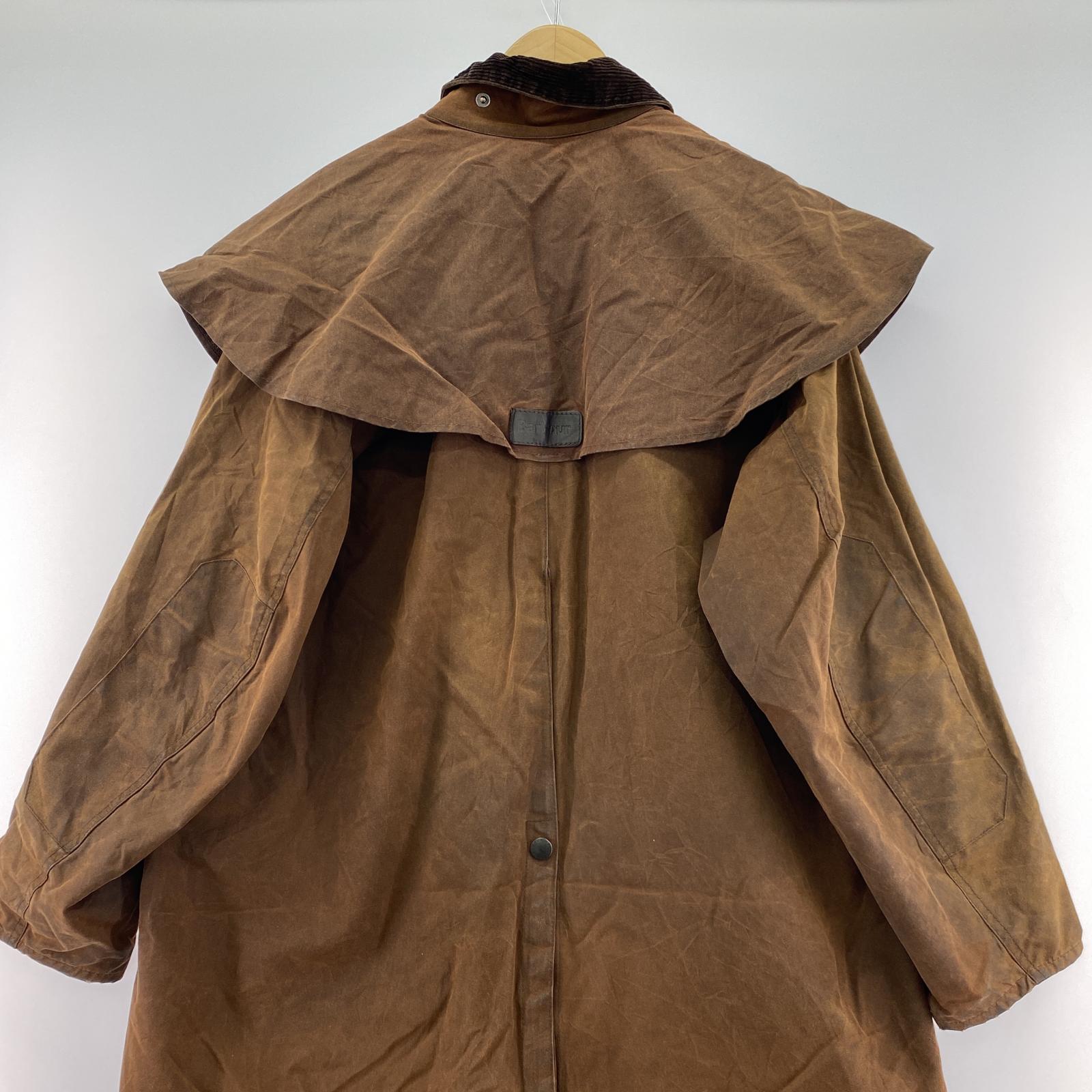 その他アウター Barbour/STOCKMAN LONG WAX COAT/L/A155 L ブラウン