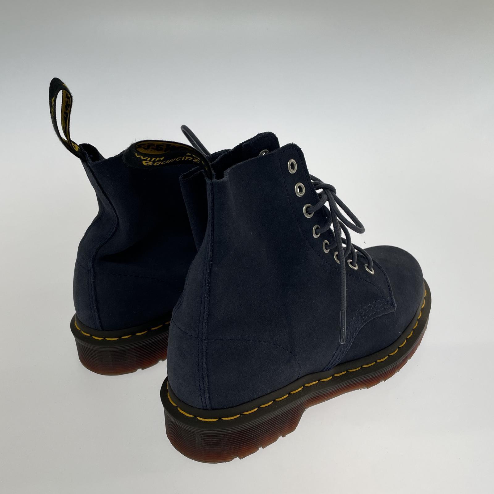 ブーツ Dr.Martens PASCAL VIRGINIA 8ホールブーツ(39) 24.5cm (US6 1/2 UK6 EU39) ブルー