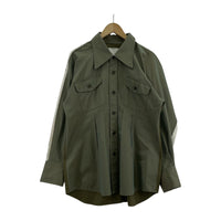 その他アウター BASE MARK Sholder Big Shirts S カーキ