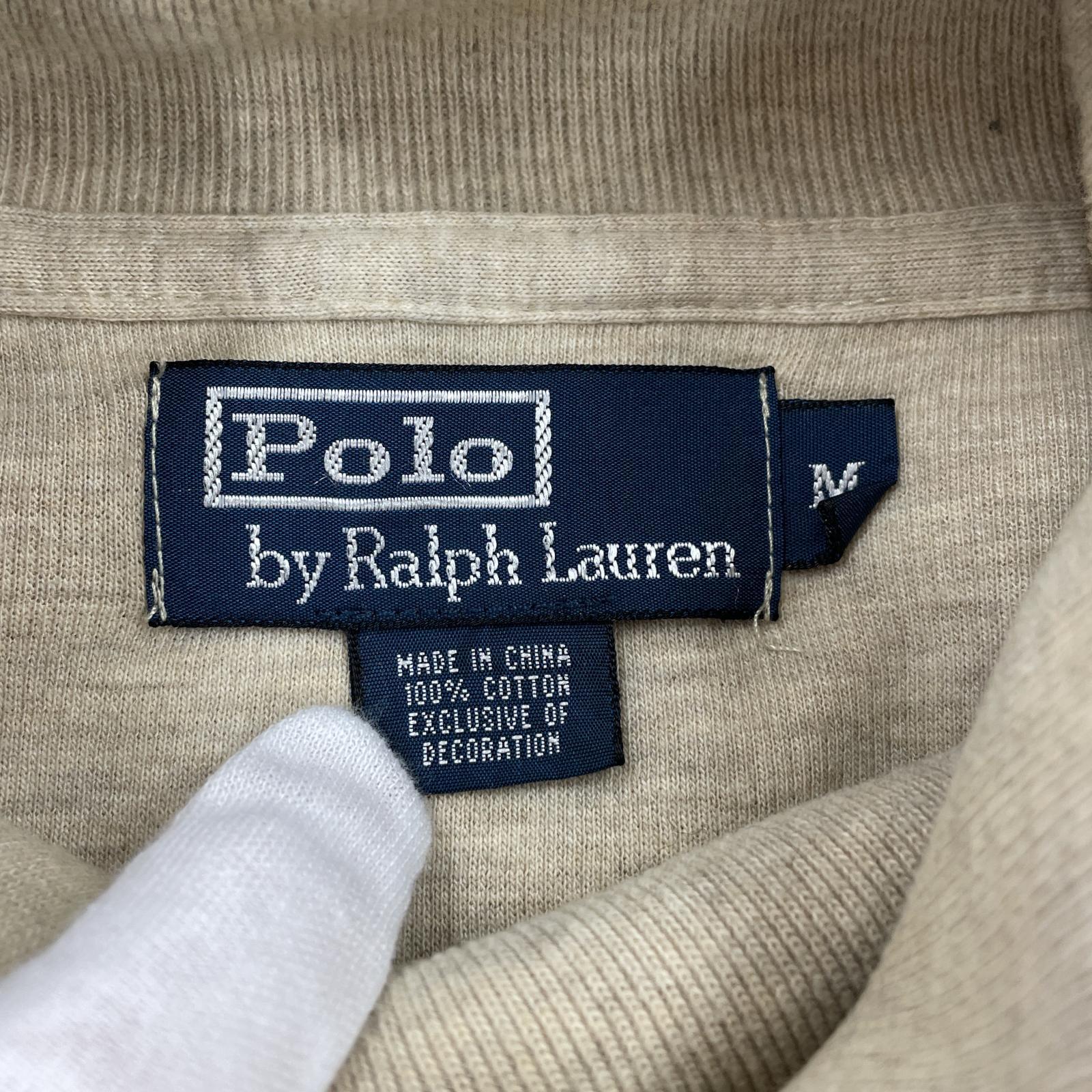 その他トップス POLO RALPH LAUREN ショールカラーカットソー M M ベージュ