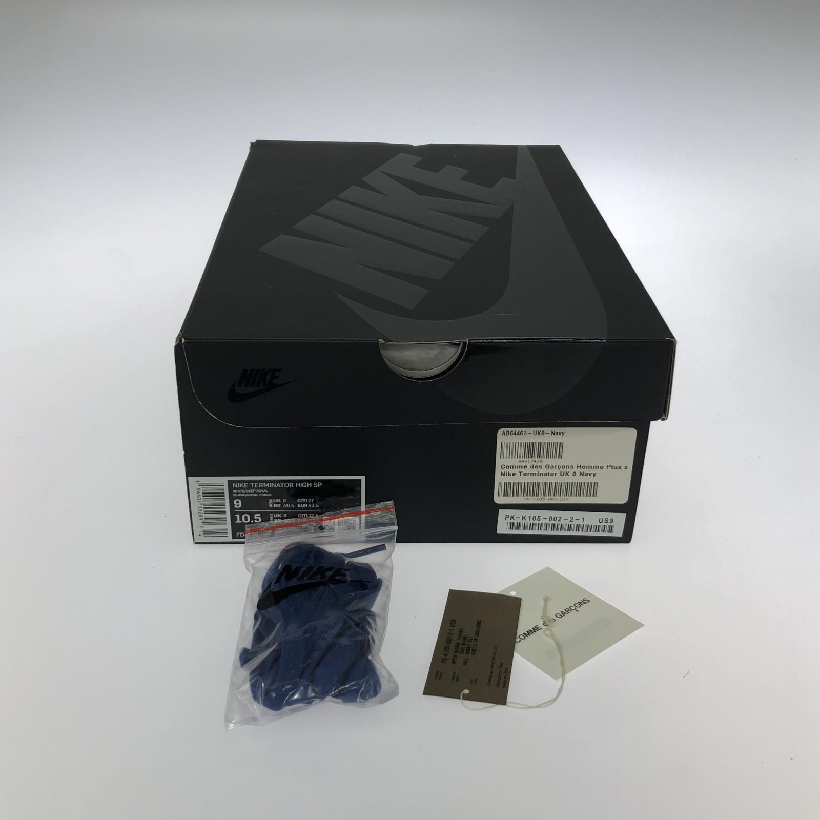 スニーカー NIKE COMME des GARCONS HOMME PLUS FD4159-100 (27cm) 27cm (US9 UK8 1/2 EU44)