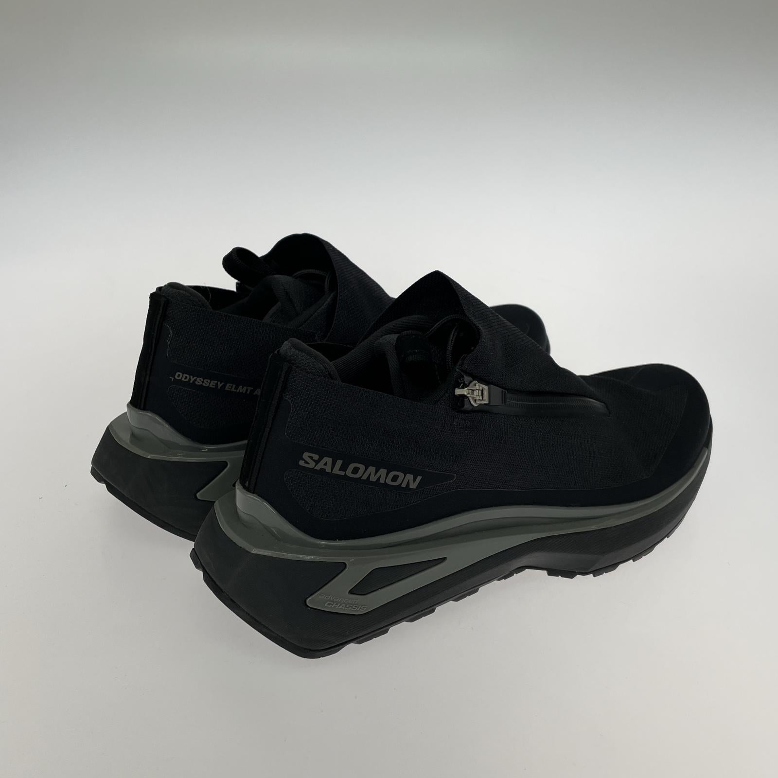 スニーカー SALOMON ODYSSEY ELMT ADVANCED ローカットスニーカー 26.5 ブラック 26.5cm (US8 1/2 UK8 EU43) ブラック