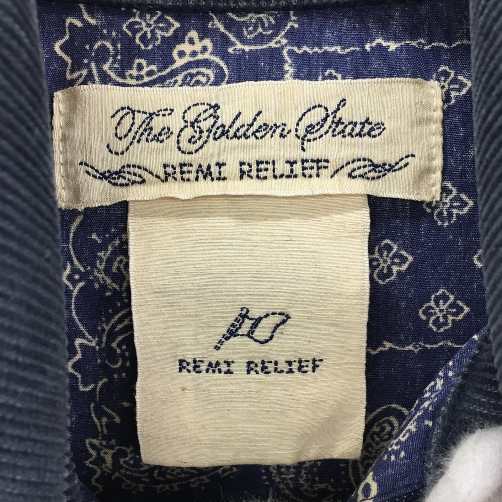 その他アウター REMI RELIEF ダウンベスト S ブルー