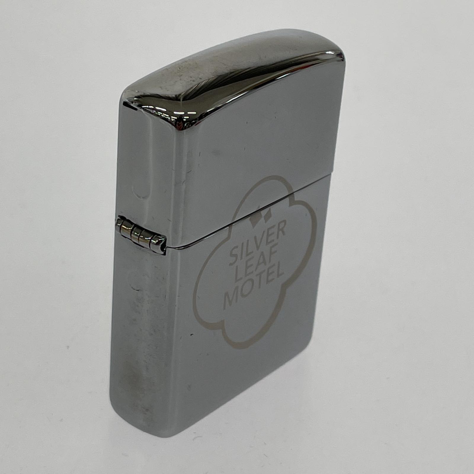 ライター ZIPPO SLM ブランドロゴデザイン シルバー