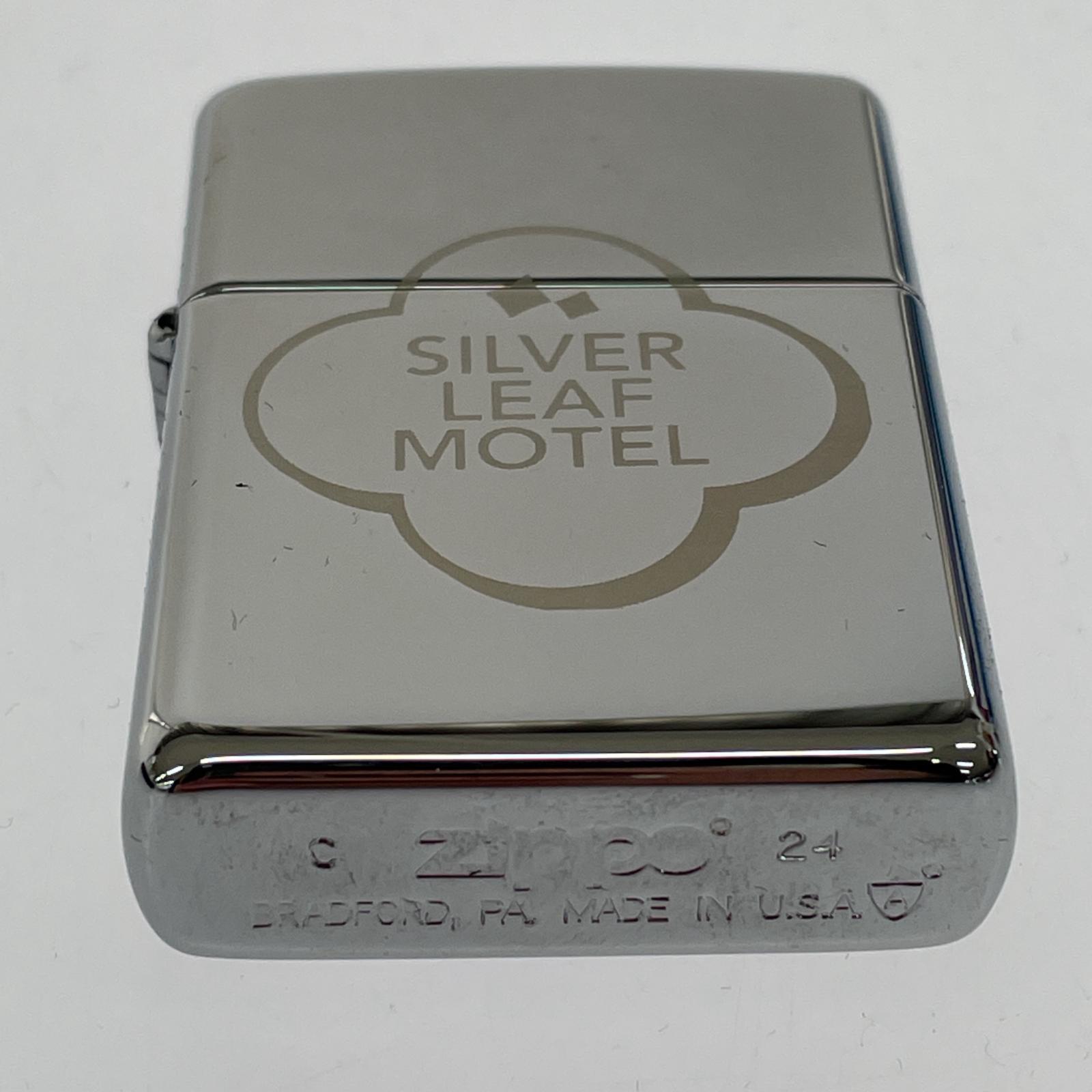 ライター ZIPPO SLM ブランドロゴデザイン シルバー