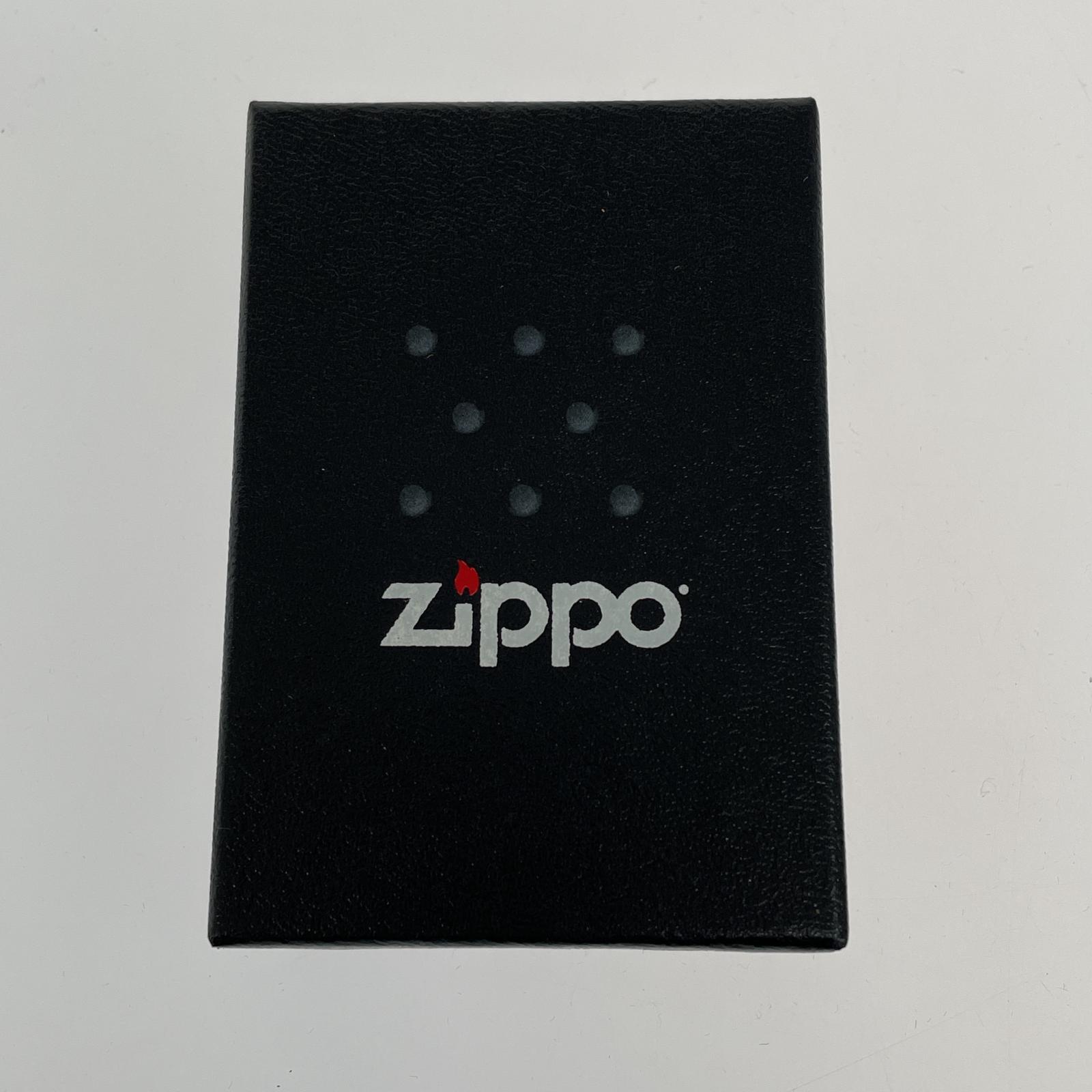 ライター ZIPPO SLM ブランドロゴデザイン シルバー