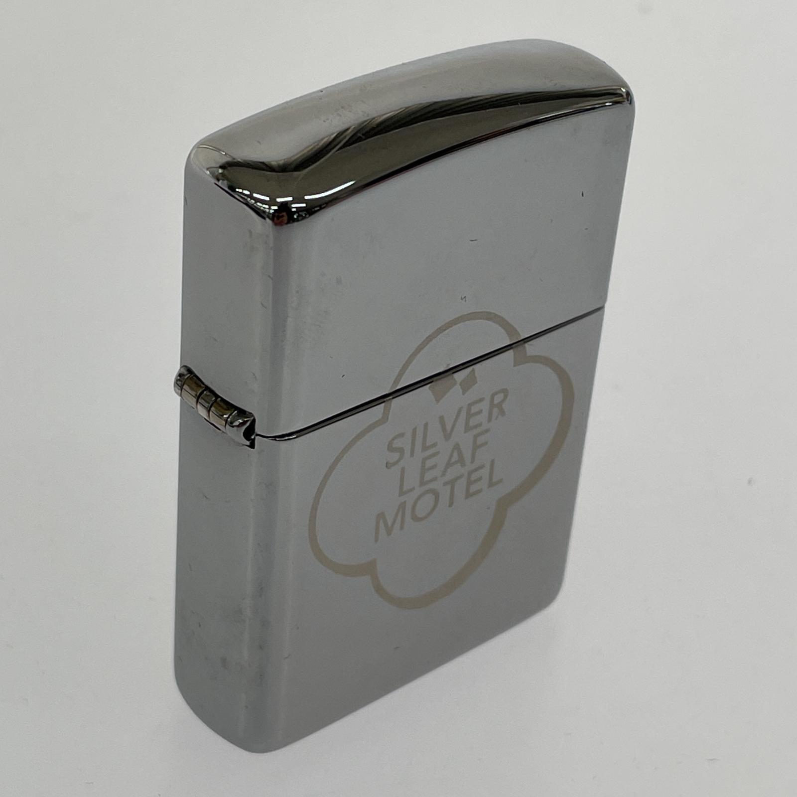 ライター ZIPPO SLM ブランドロゴデザイン シルバー