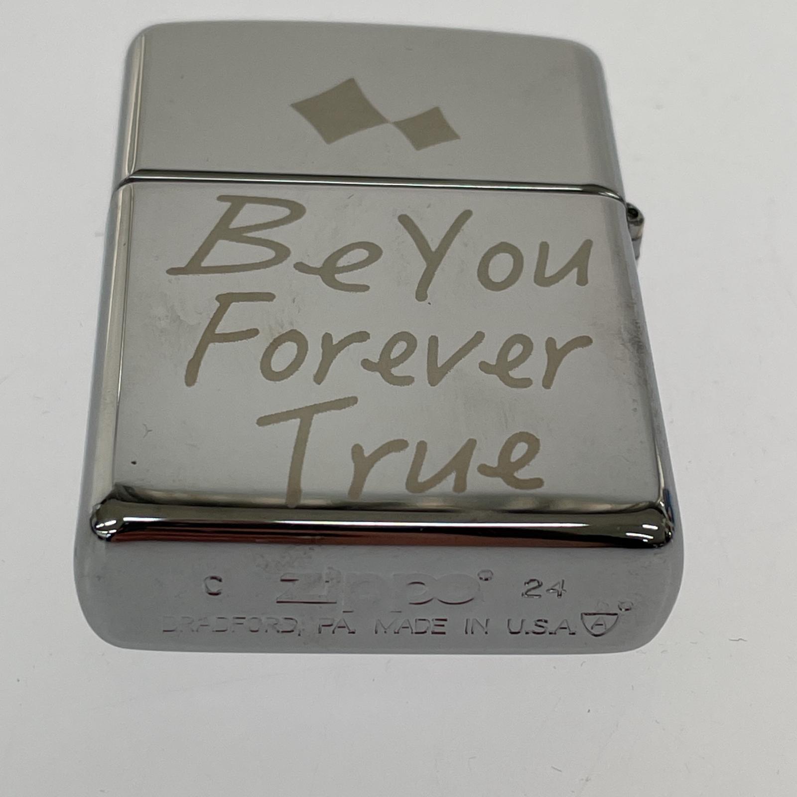 ライター ZIPPO SLM ブランドロゴデザイン シルバー