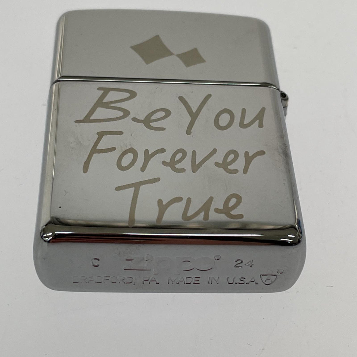 ライター ZIPPO SLM ブランドロゴデザイン シルバー